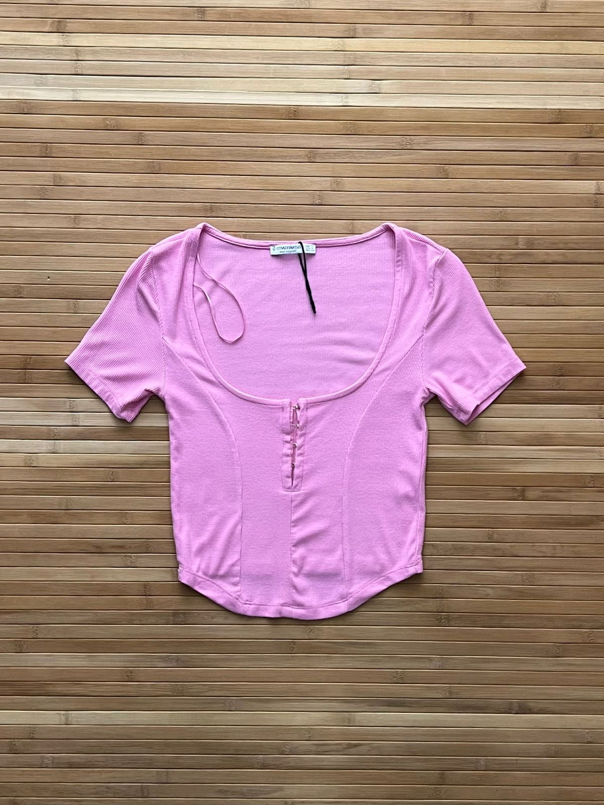 Stradivarius Pink Crop (XS)