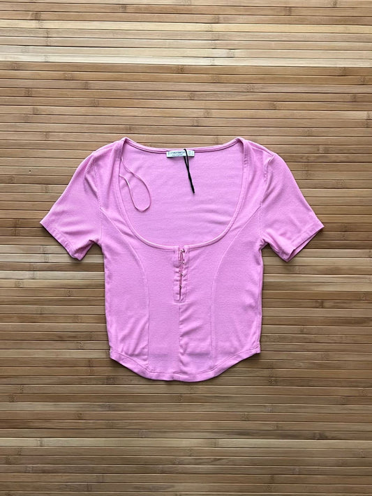 Stradivarius Pink Crop (XS)