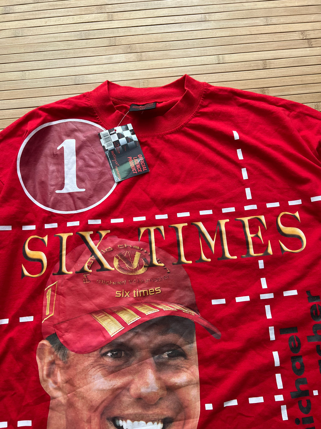 Brand New 90s Michael Schumacher Tee (XL)