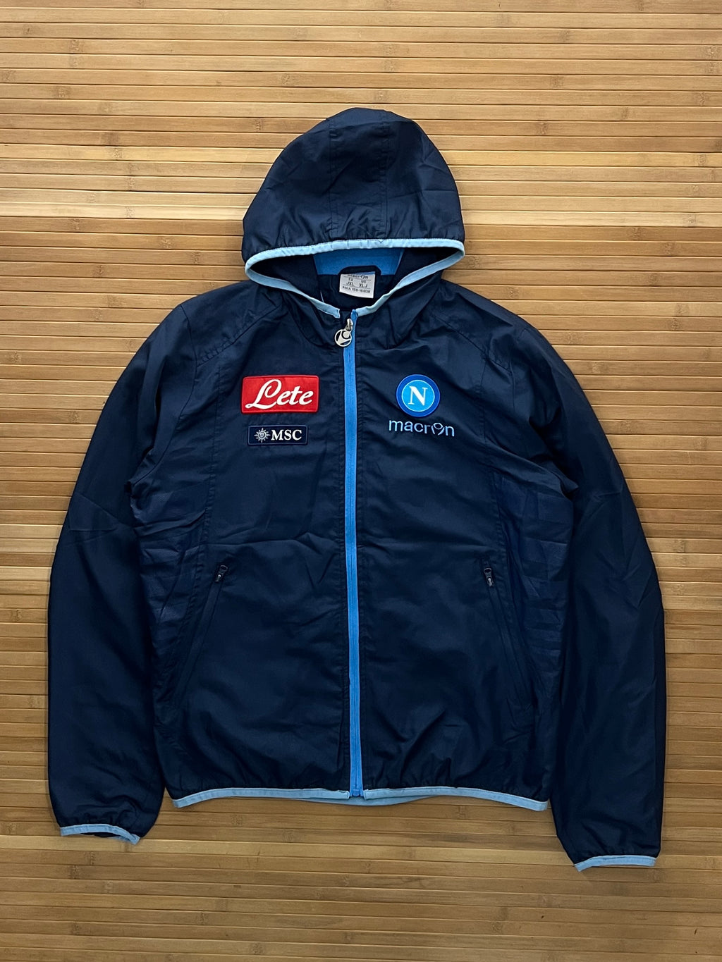 Napoli Macron Zip Up Hoodie (S)