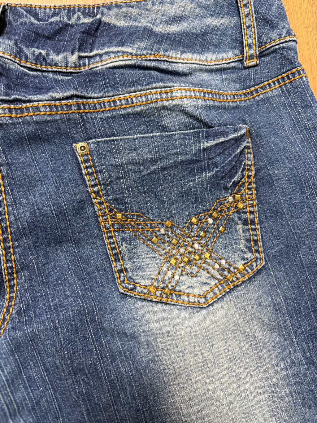 Rainbow Flare Jeans 💁🏼‍♀️ (38x32)