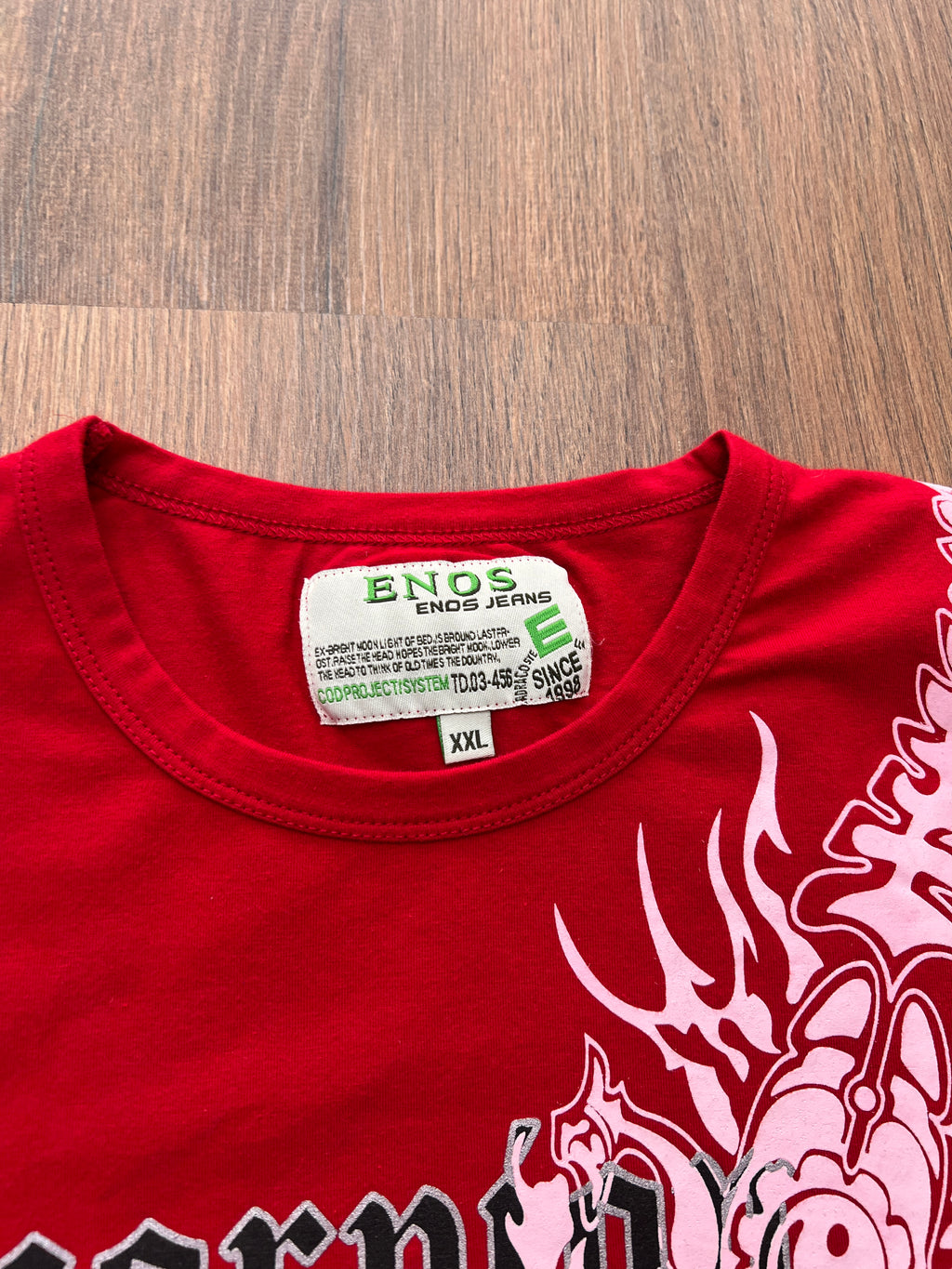 Enos Jeans Y2K Tshirt (M)