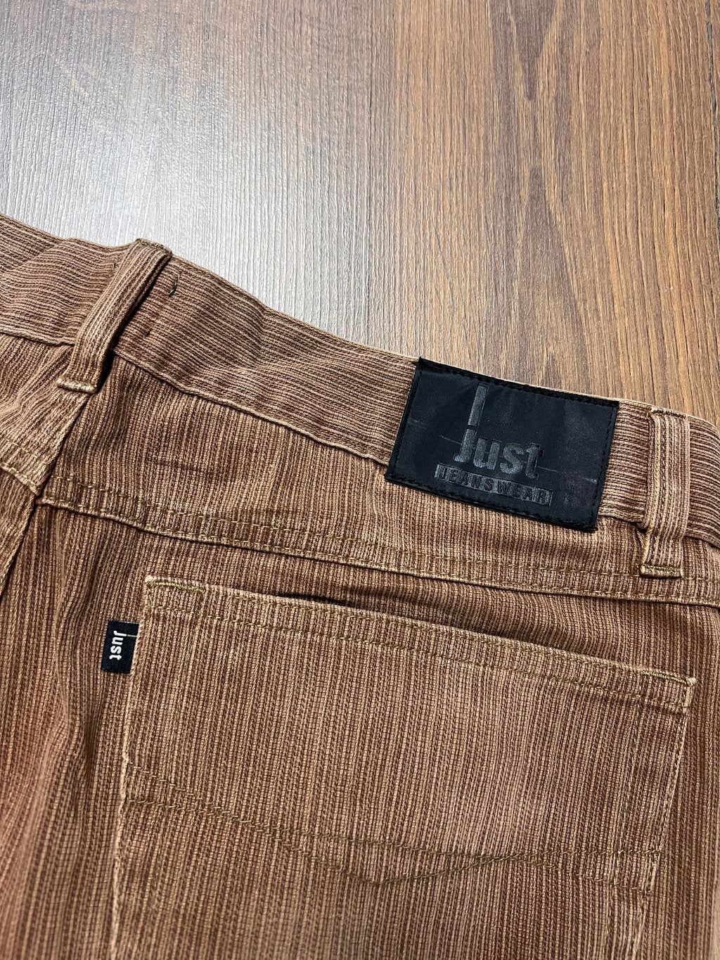 Just Cavalli Brown stripped pants(36x30)