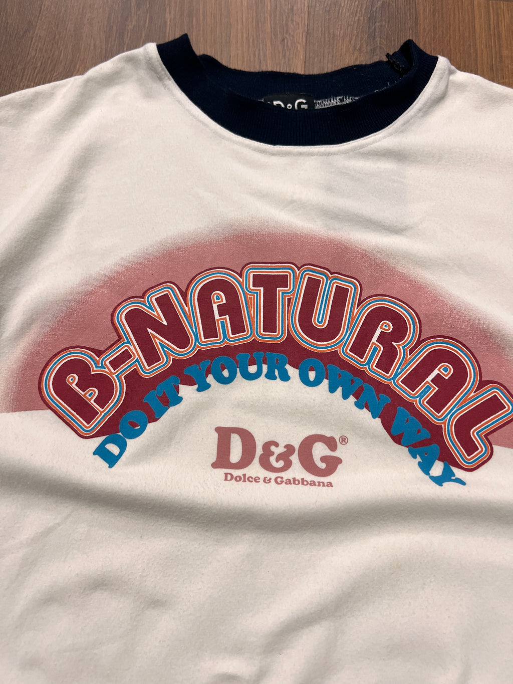 Dolce Gabbana Be Natural Graphic T-Shirt (M)