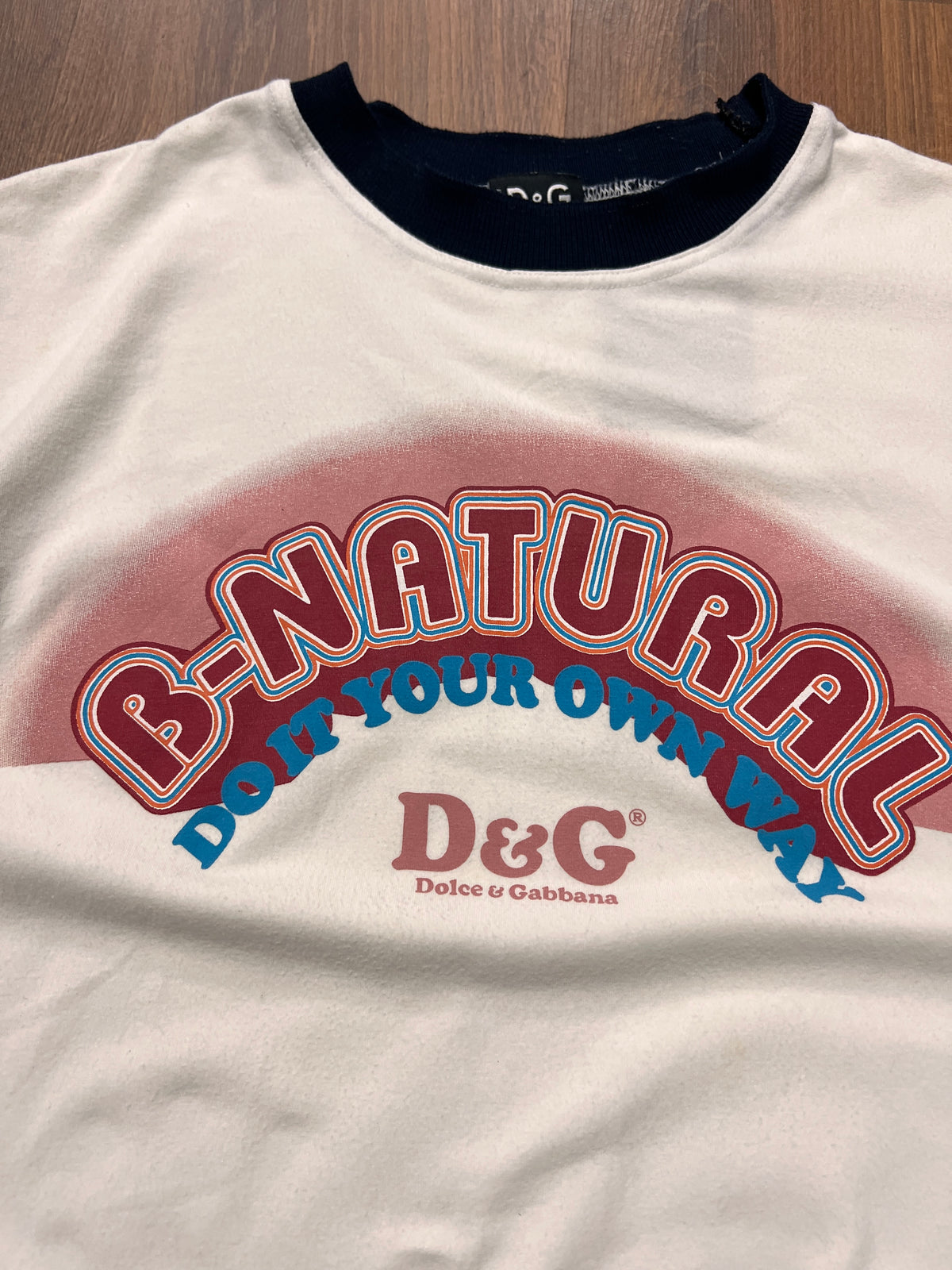 Dolce Gabbana Be Natural Graphic T-Shirt (M)