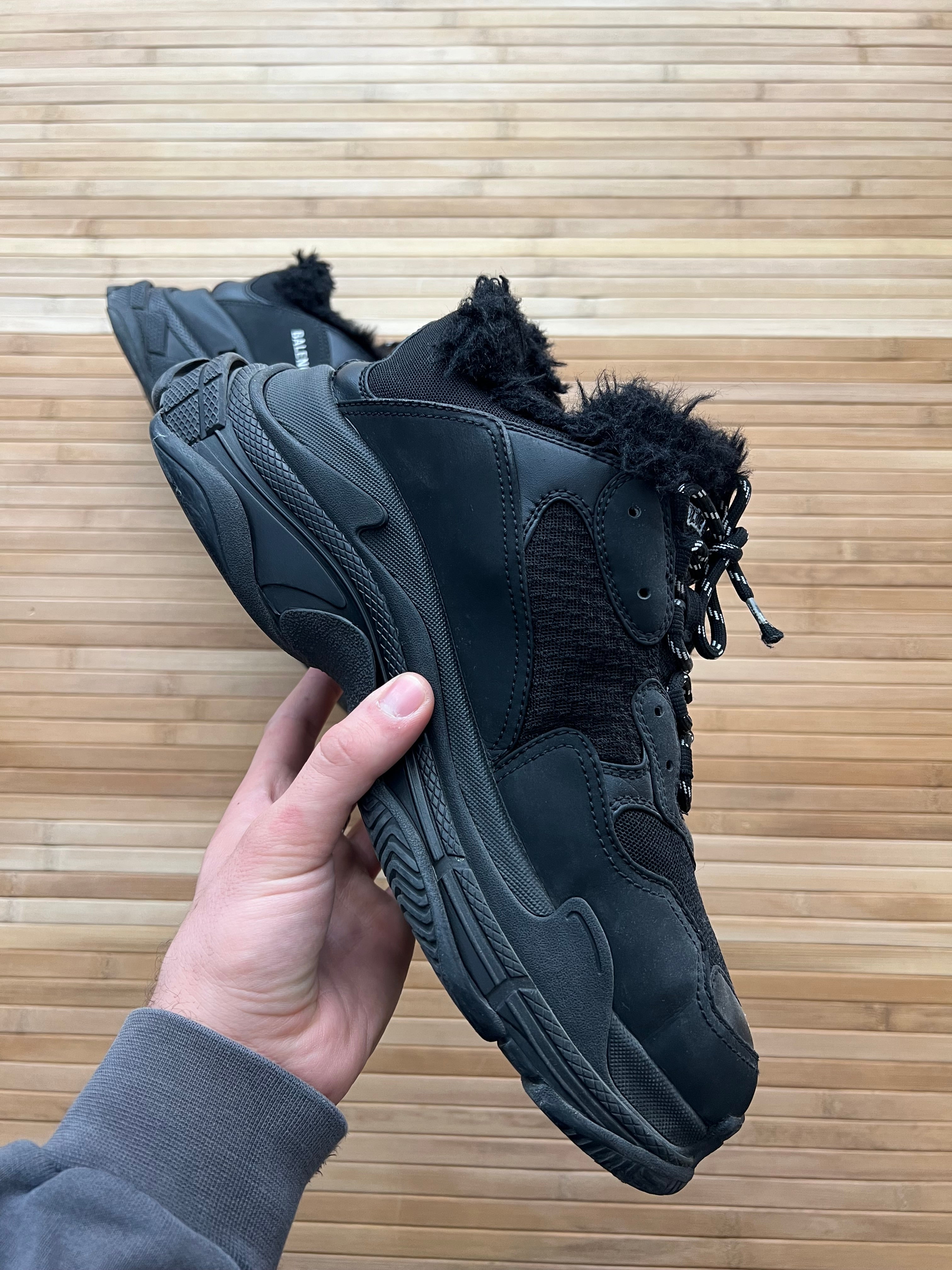 Balenciaga Triple S Limited Fur Edition (45)