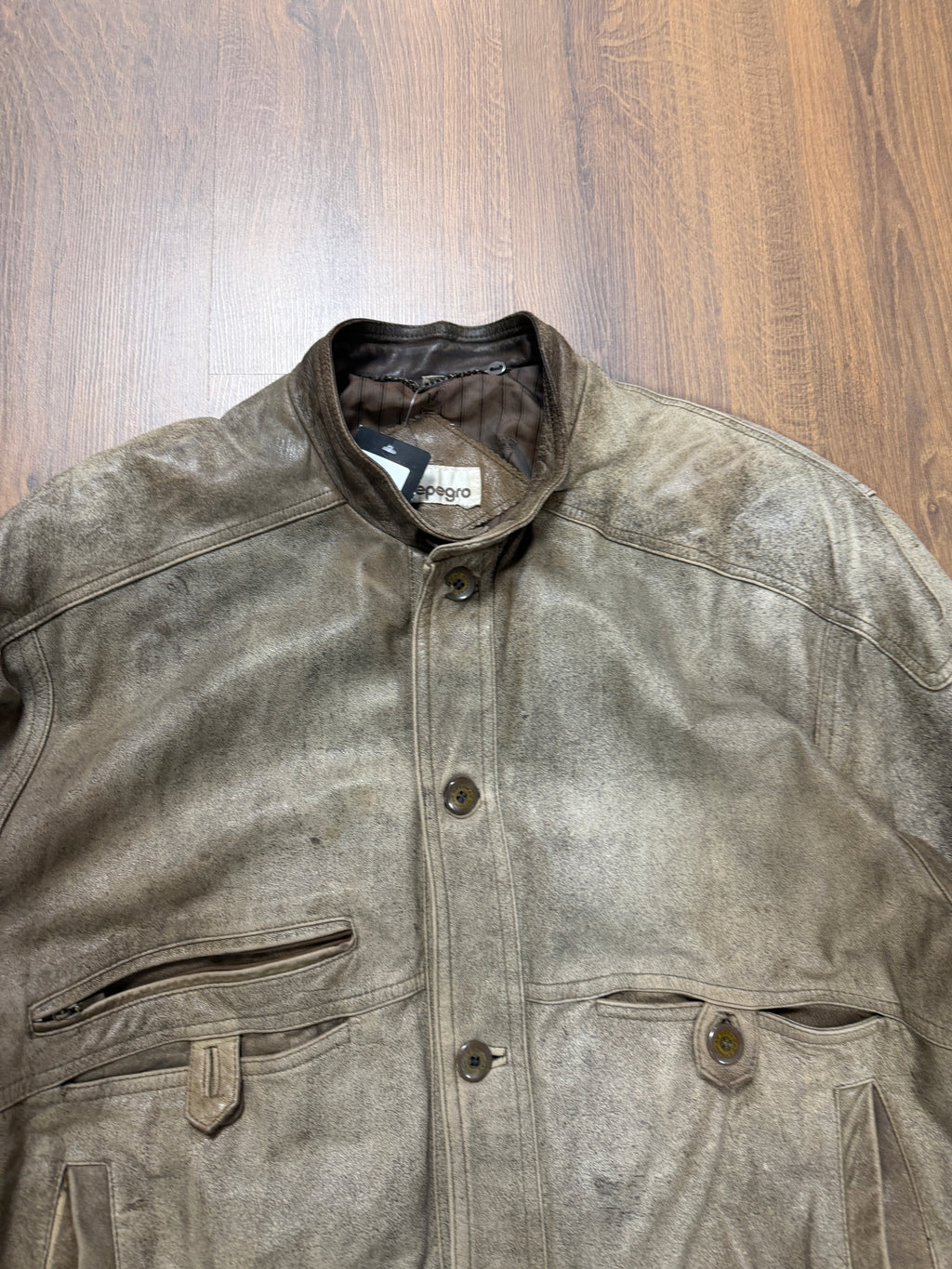 Vintage Leather Jacket (L)