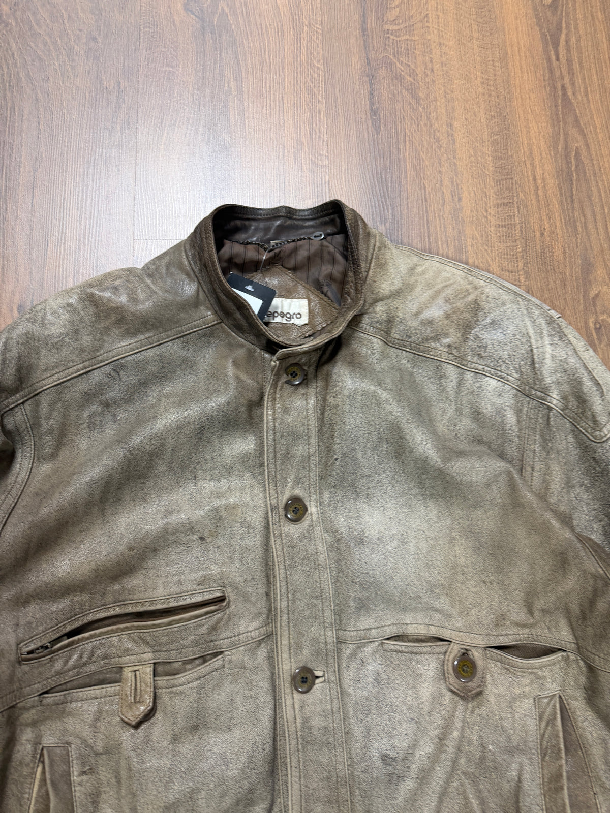 Vintage Leather Jacket (L)
