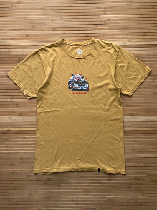 HUF Police Car on Fire T-Shirt (M)