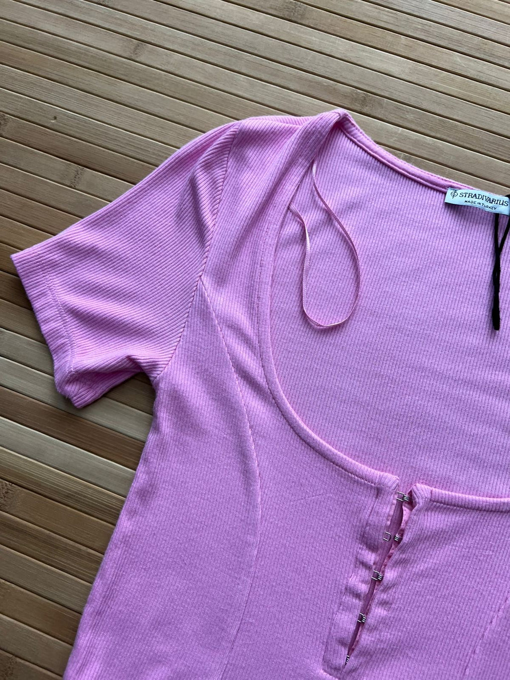 Stradivarius Pink Crop (XS)