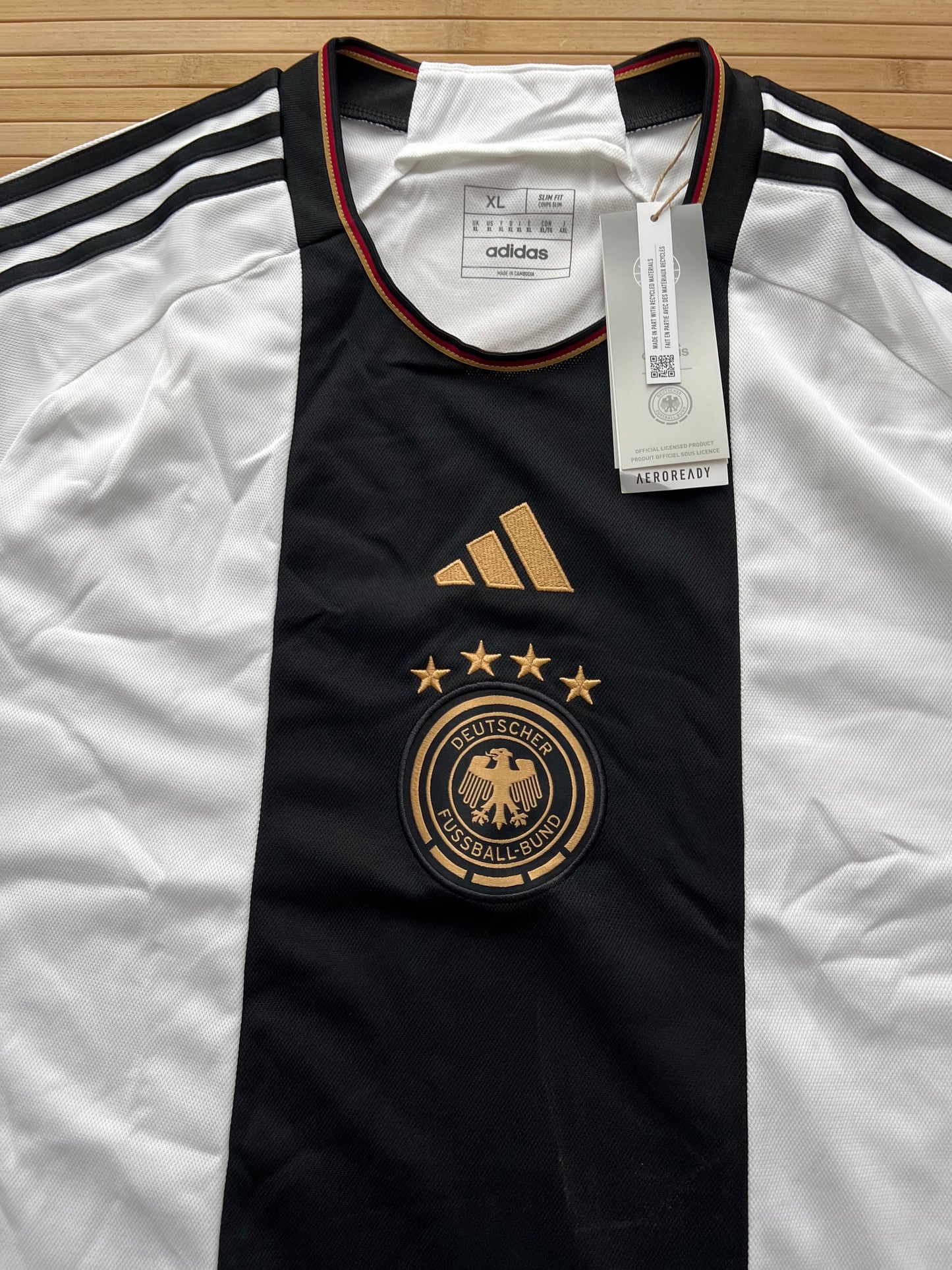 Germany 2022 Home Jersey new with tags (XL)