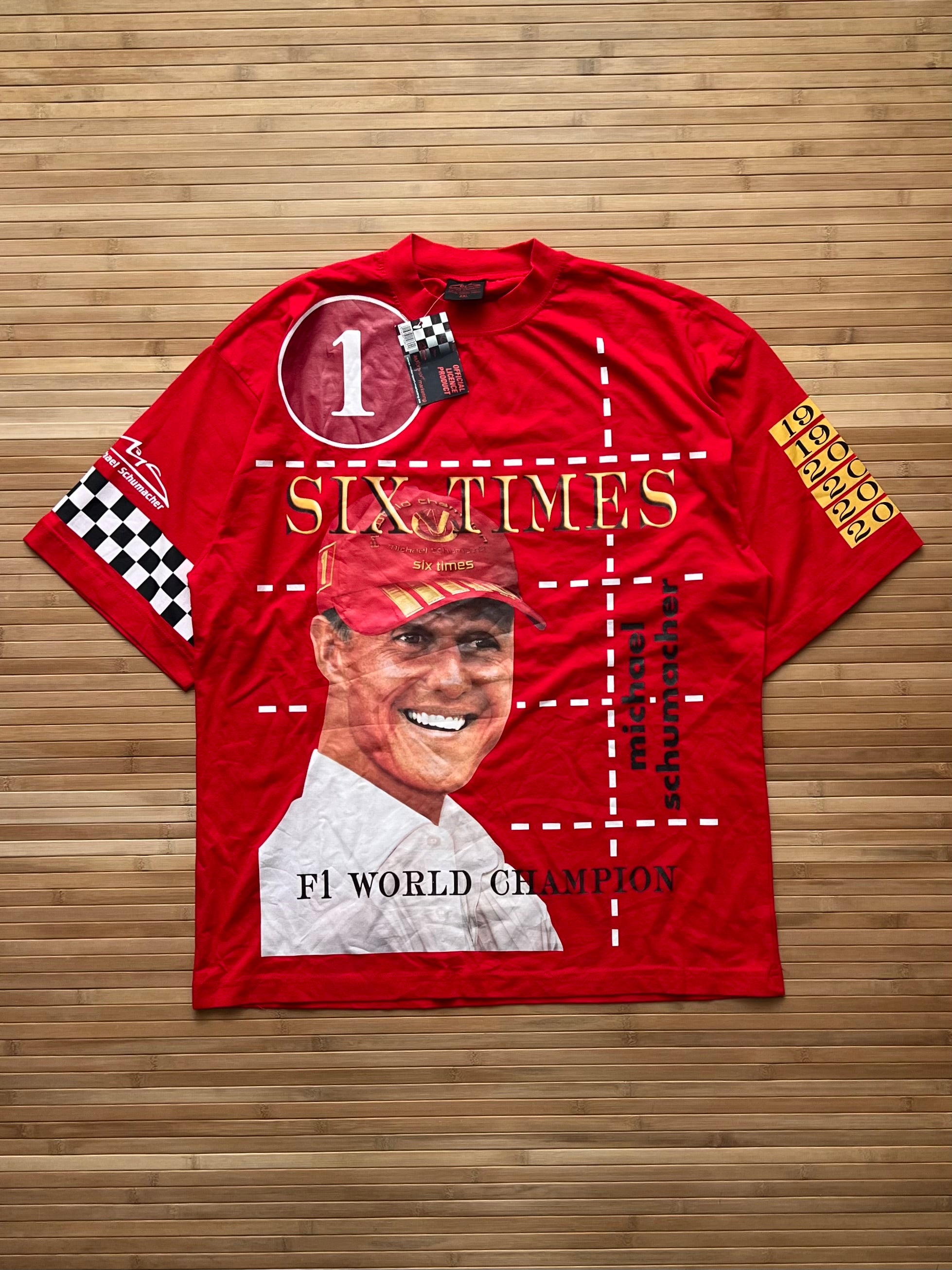 Brand New 90s Michael Schumacher Tee (XL)