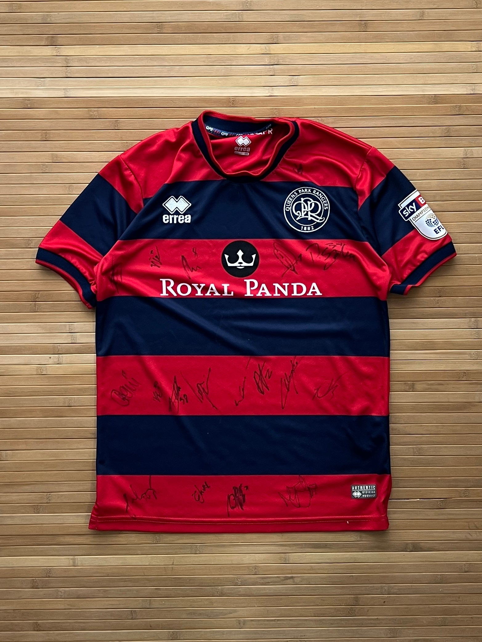 Queens Park Rangers Signed 2017-2018 Jersey (S)