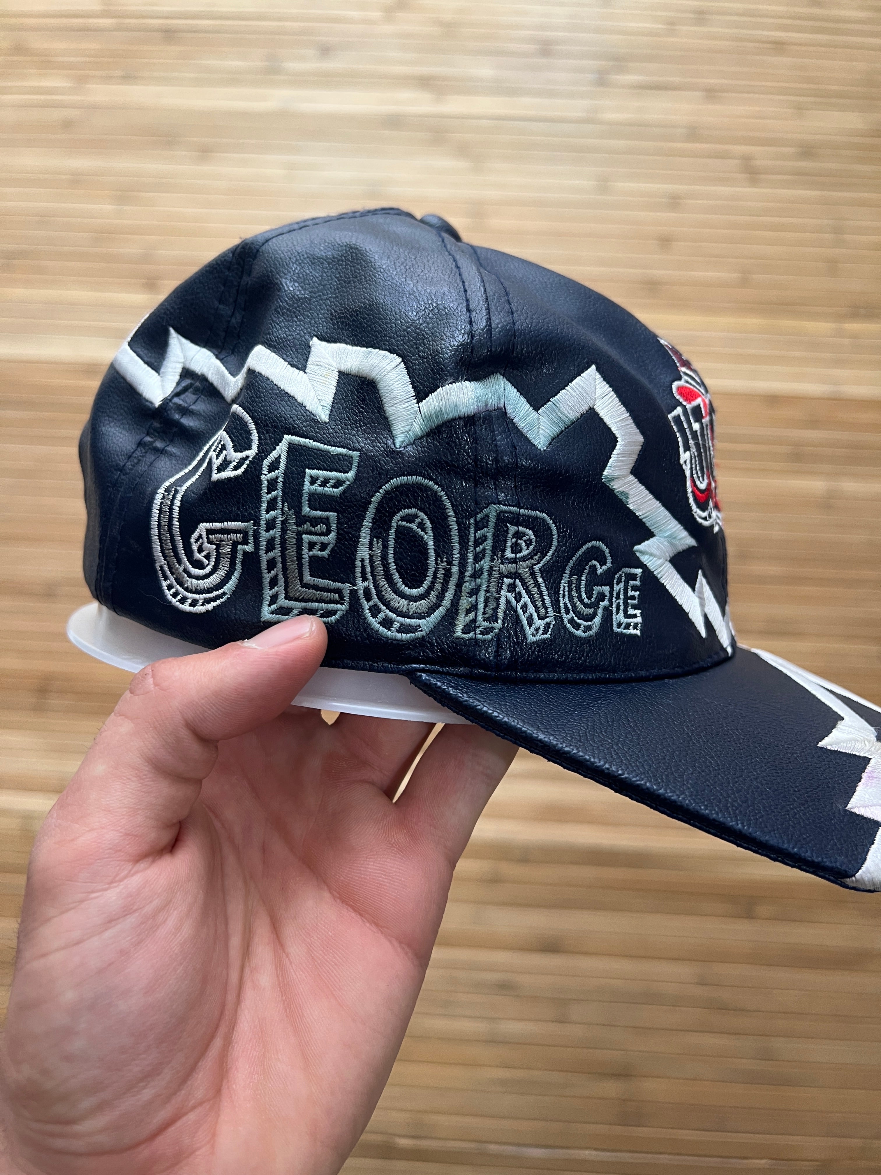 90s George Town Leather hat