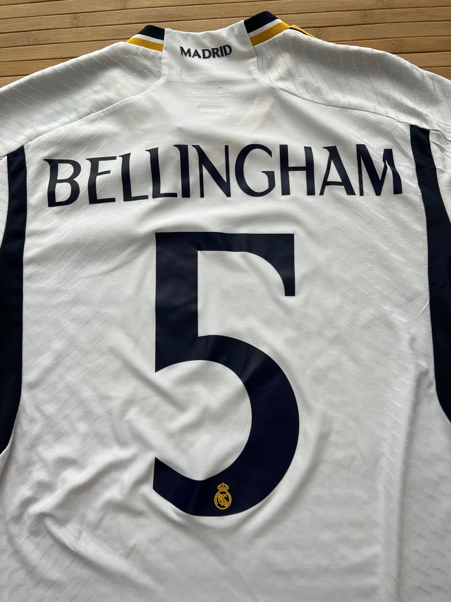 Real Madrid Bellingham 2023 Home Jersey (S)
