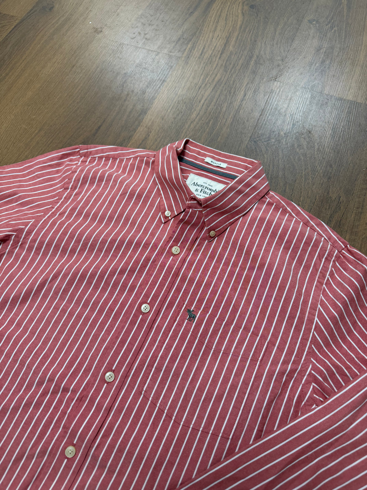 Abercrombie & Fitch Striped Shirt (XL)