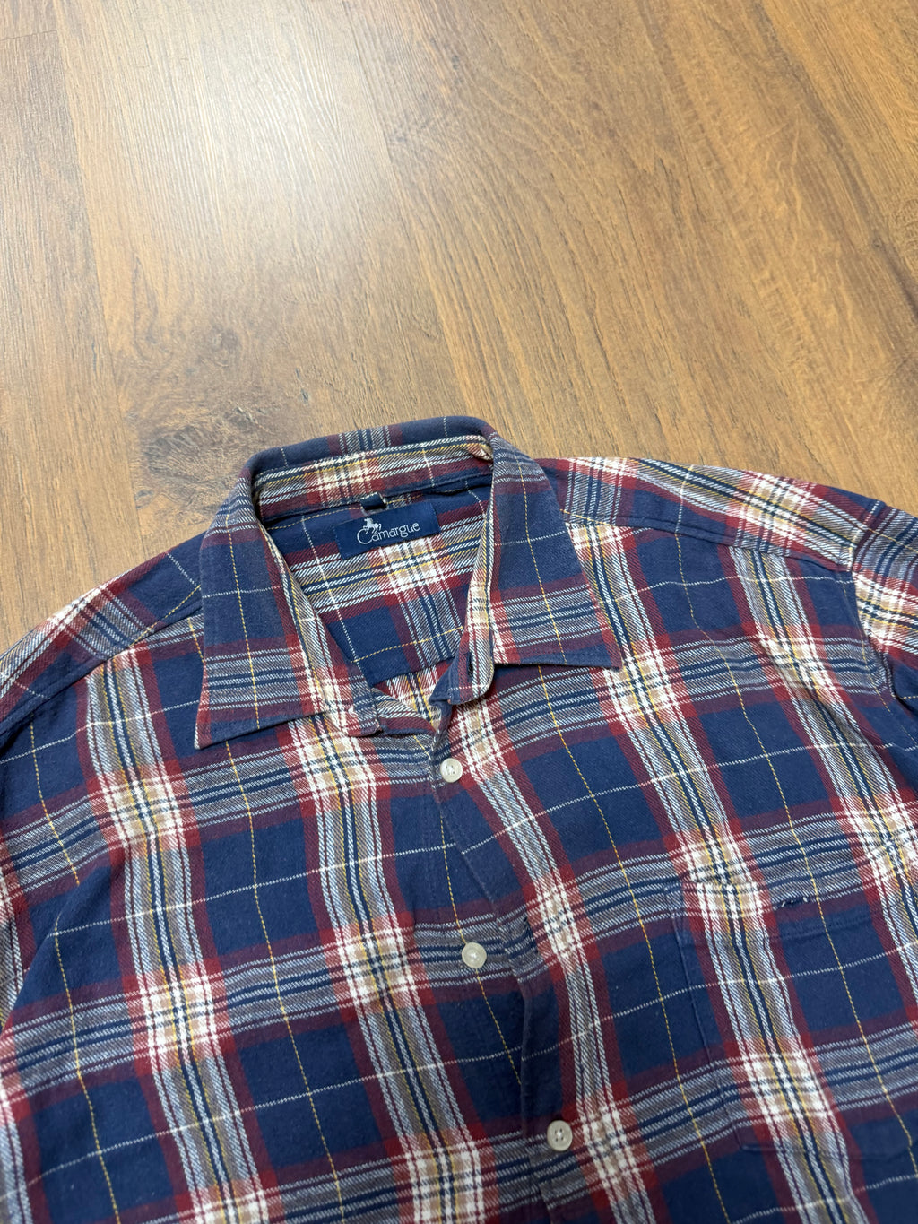 Blue Chequered Flannel (XL)