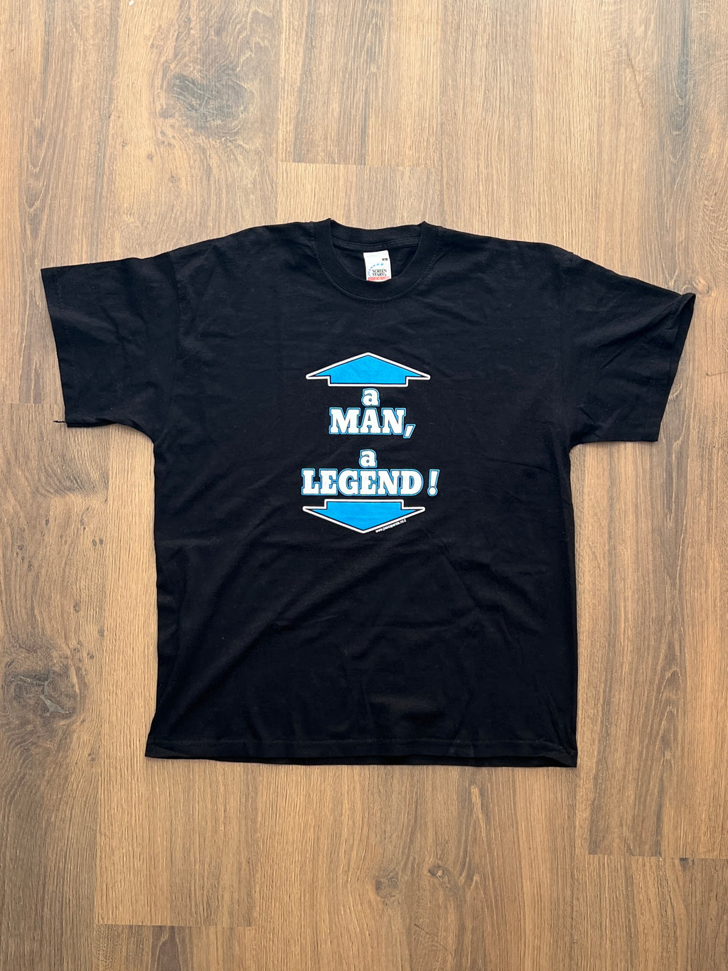 A man a legend funny Tshirt (M)