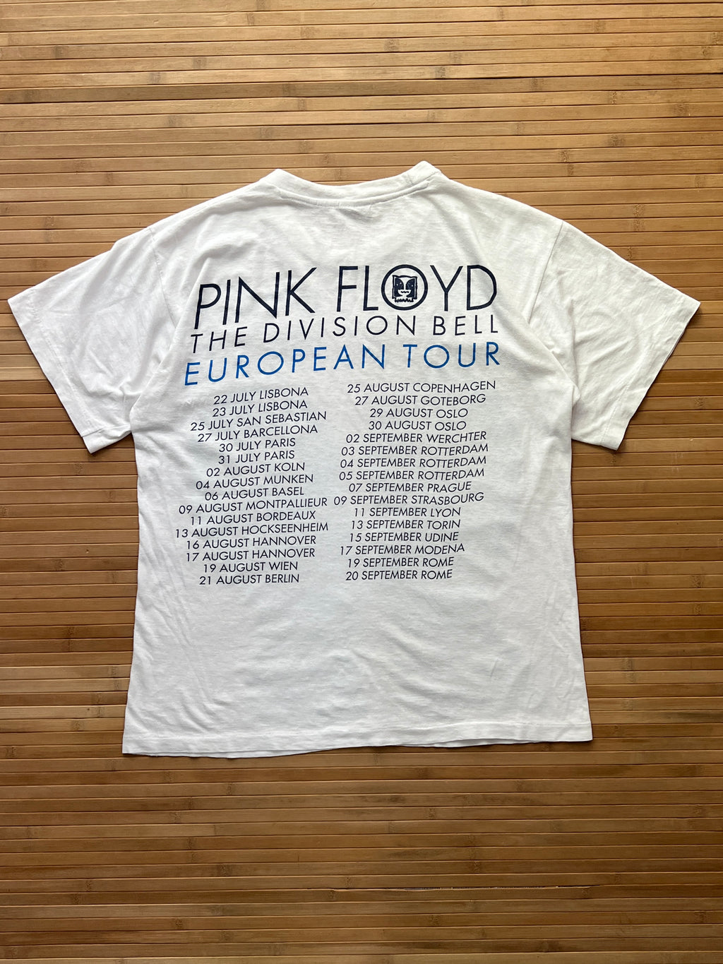 Pink Floyd 90s The Division Bell T-Shirt (L)