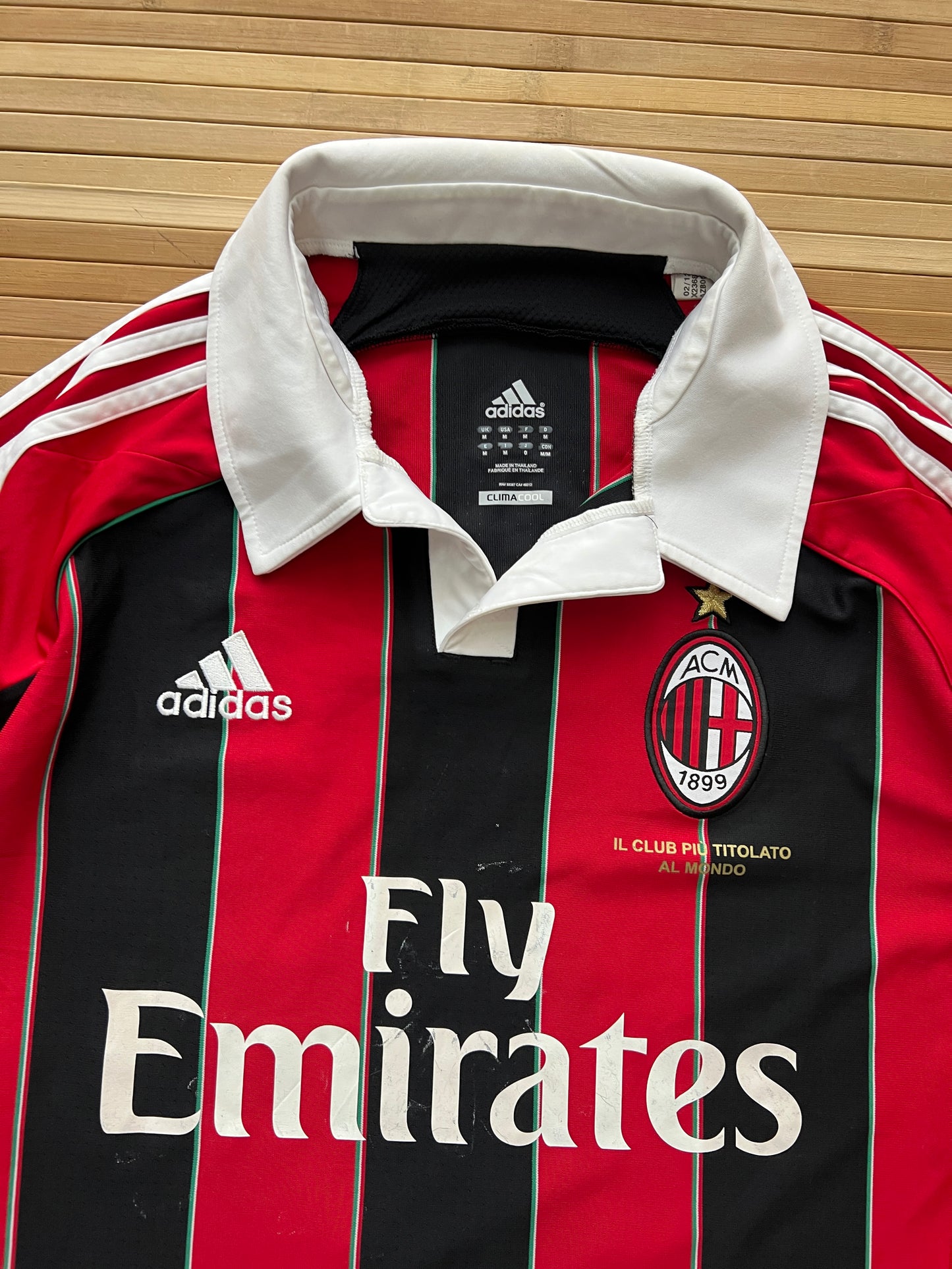Milan 2010/11 Thiago Silva Home Jersey (M)