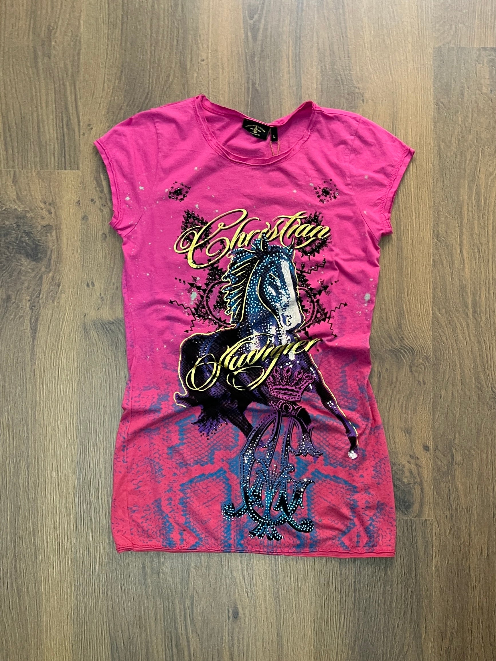 Christian Audigier Long Top New With Tags🙋‍♀️ (L)