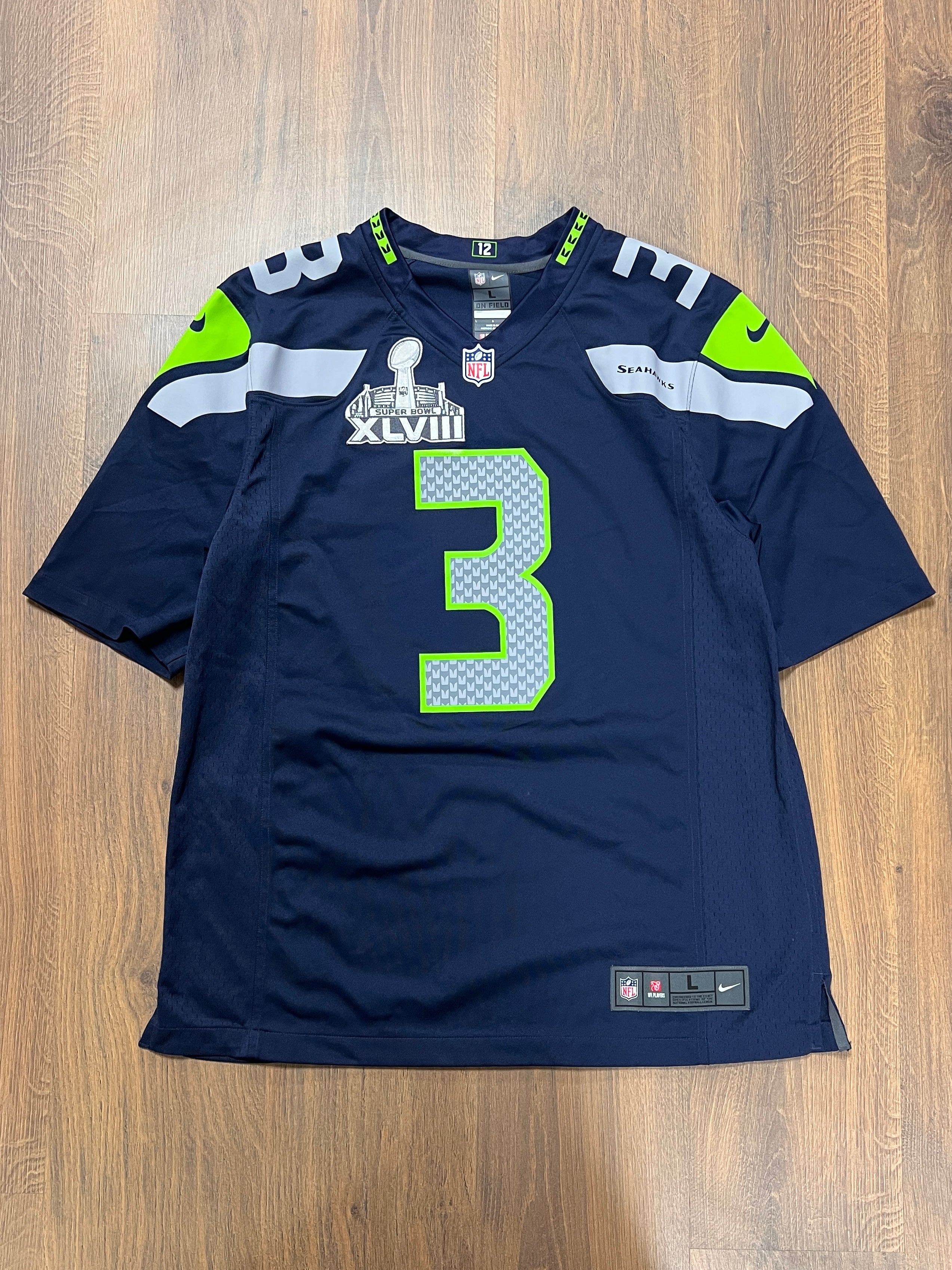 Seahawks Wilson NFL Jersey (XL)