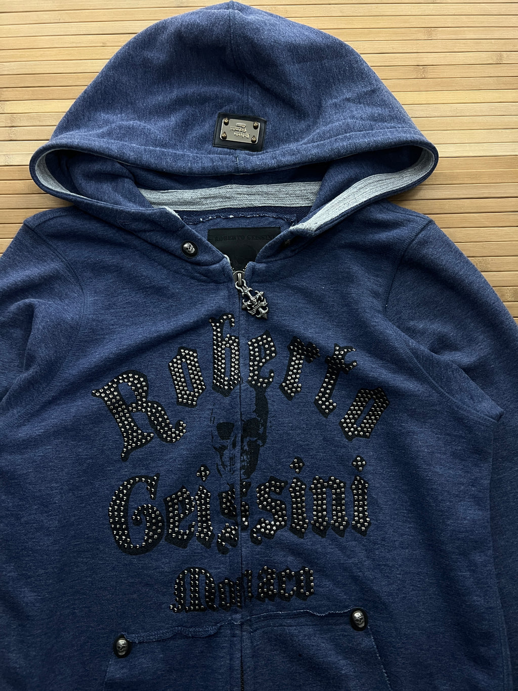 Roberto Geissini Stooded Zip Up Hoodie 🙋‍♀️ (L)