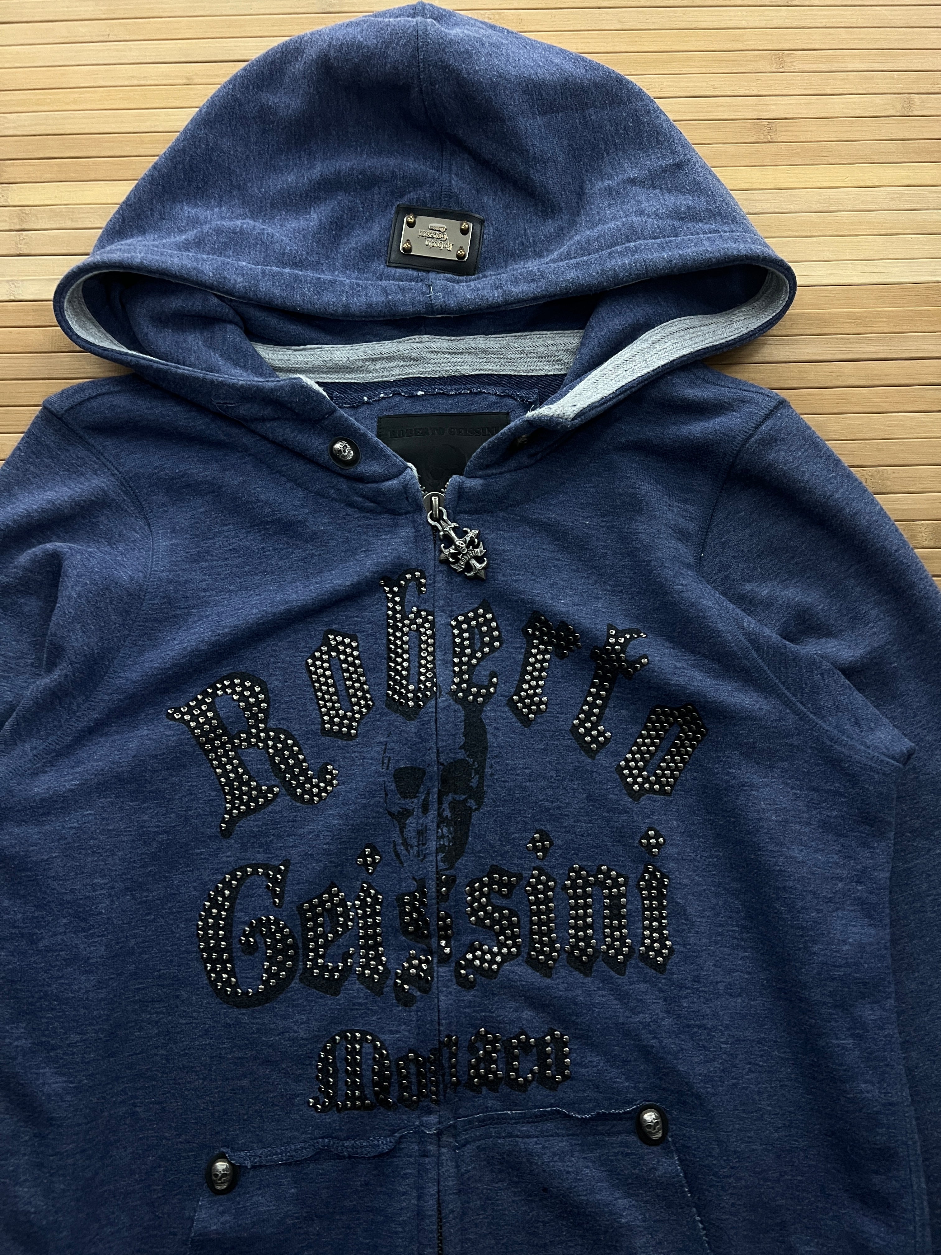 Roberto Geissini Stooded Zip Up Hoodie 🙋‍♀️ (L)