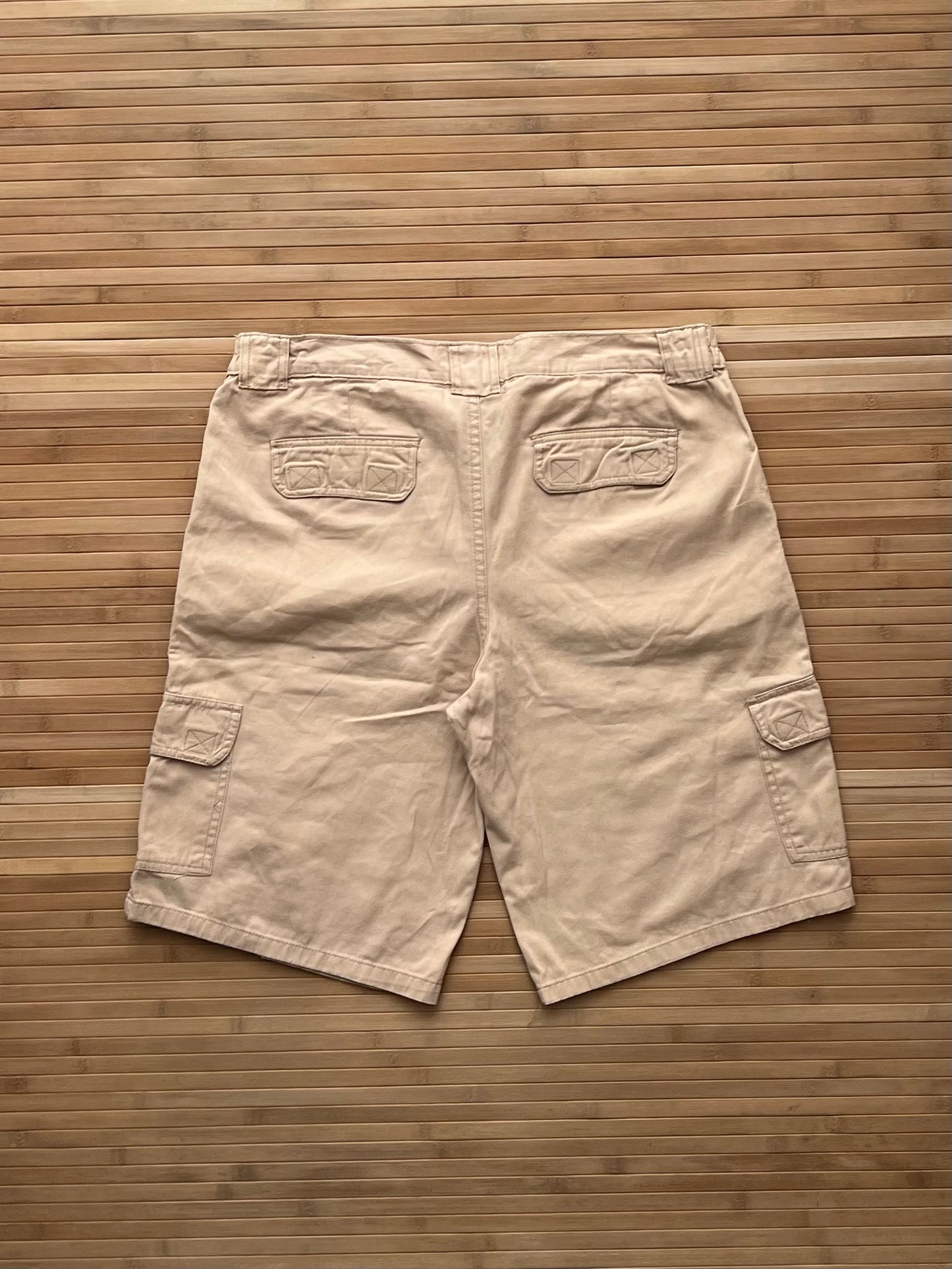 Beige Cargo Shorts (34)