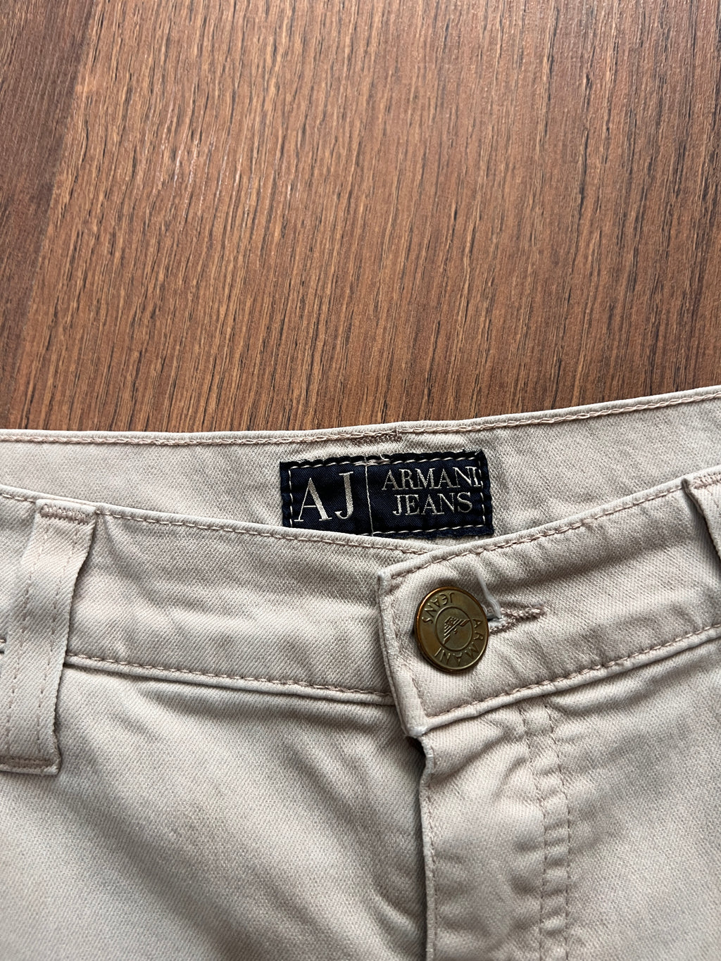 Armani Beige Jorts (28)