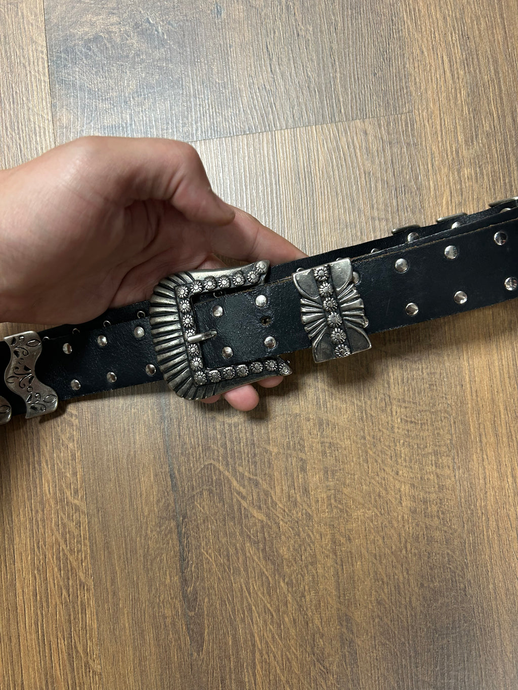 Western Leather Belt (32/35)