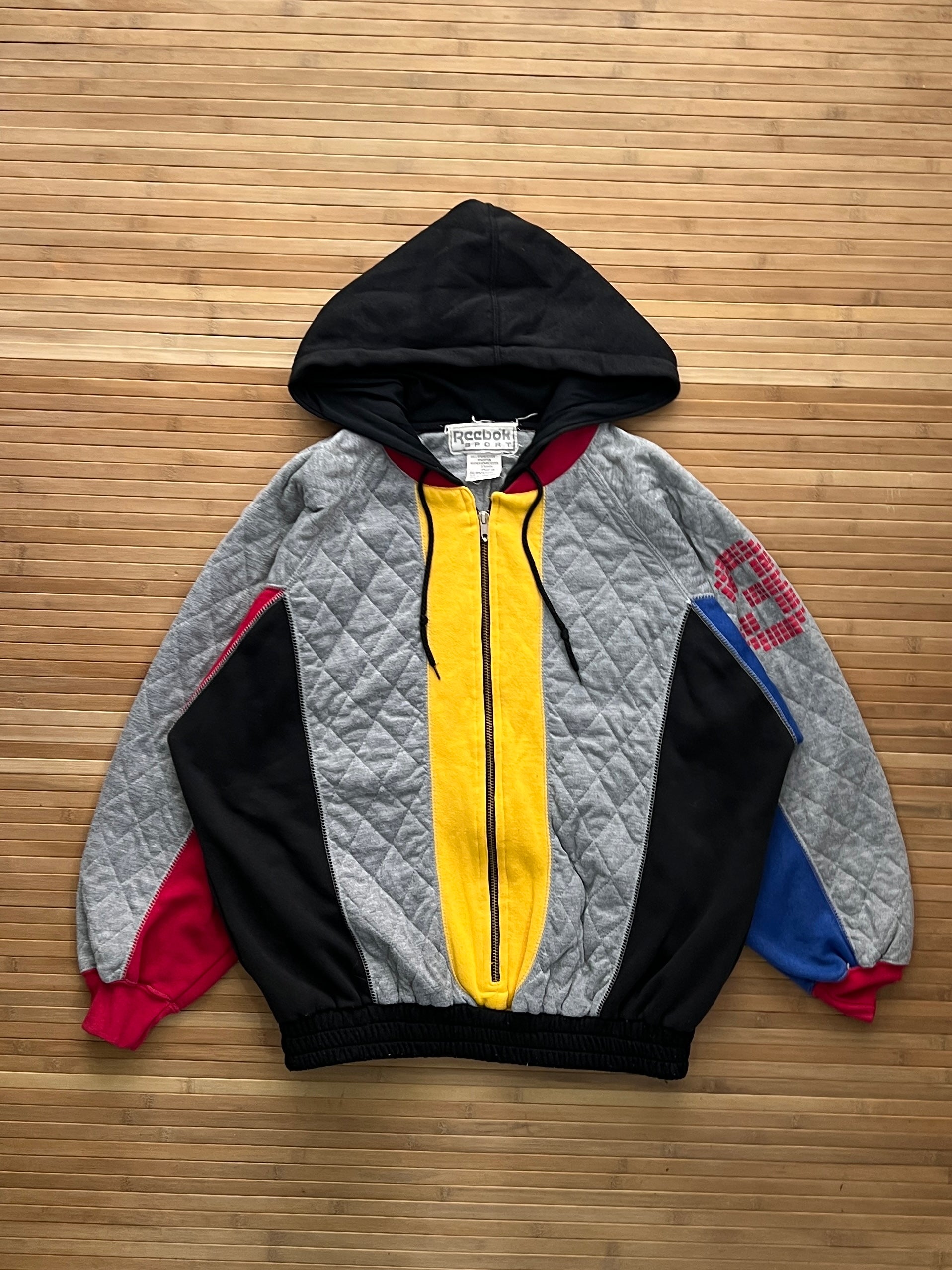 Reebok Vintage Zip Up Hoodie (M)