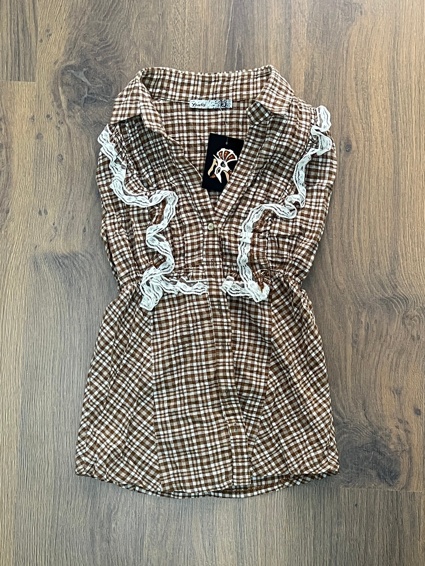 Ystais Plaid Top 🙋‍♀️ (S)