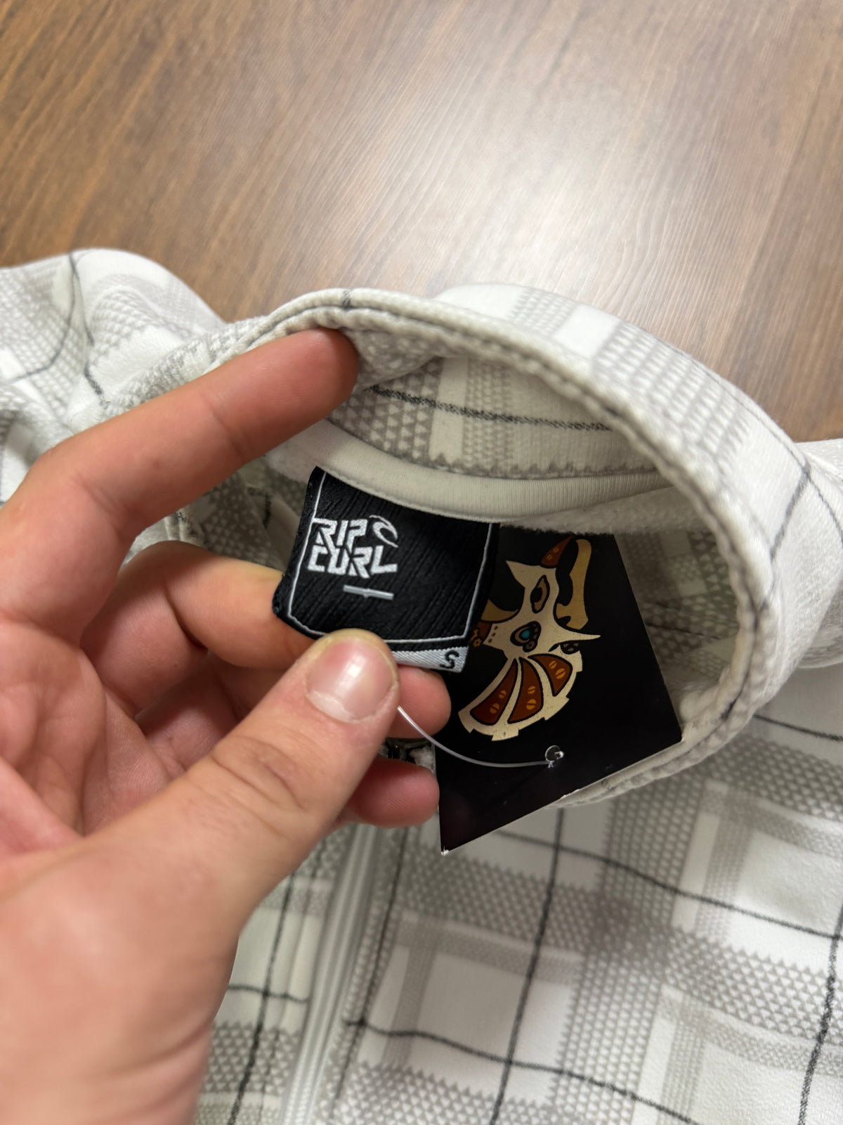 Rip Curls Chekcerboard Trackjacket (M)