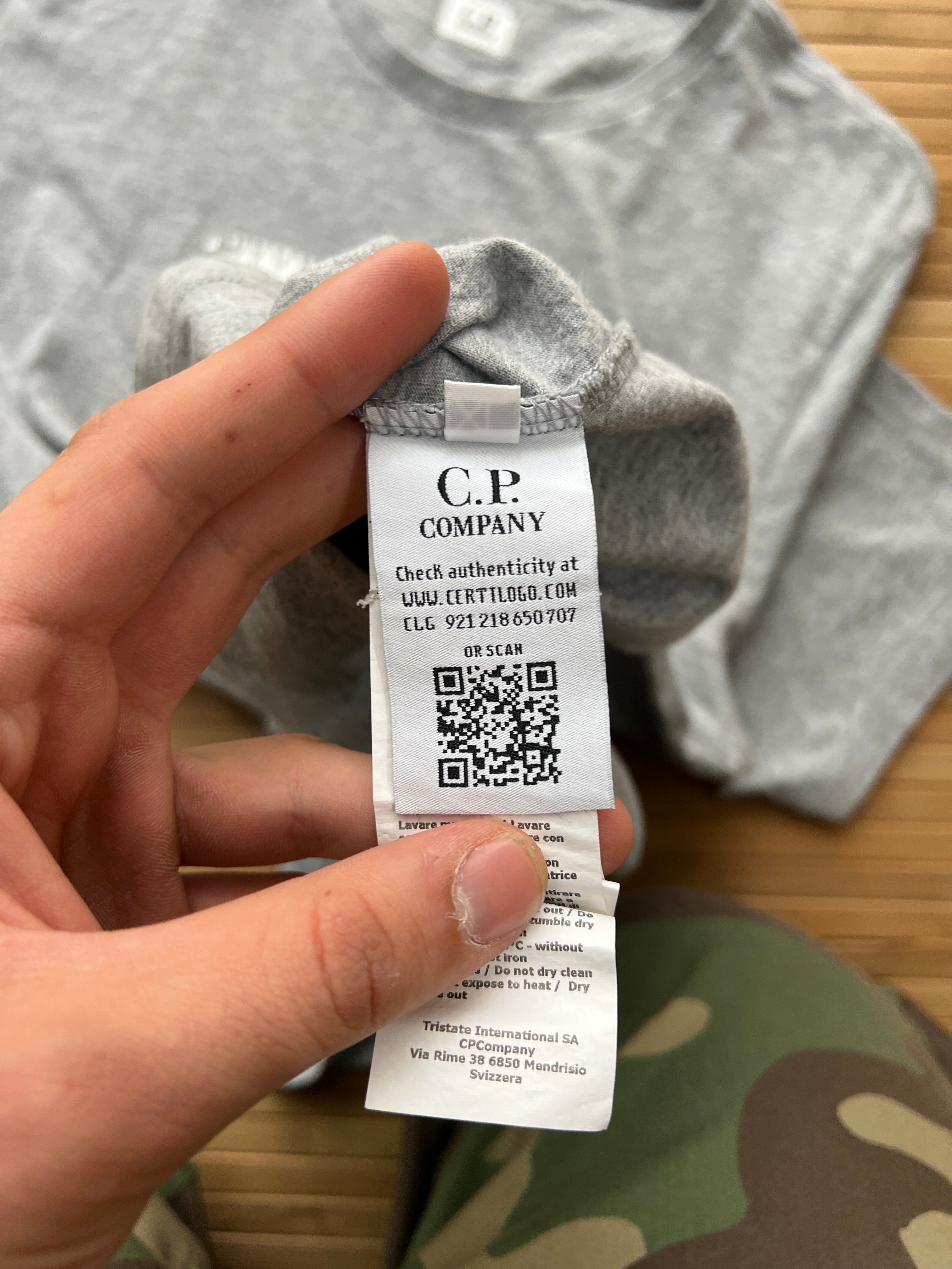 Cp Company Logo Tee (XL)