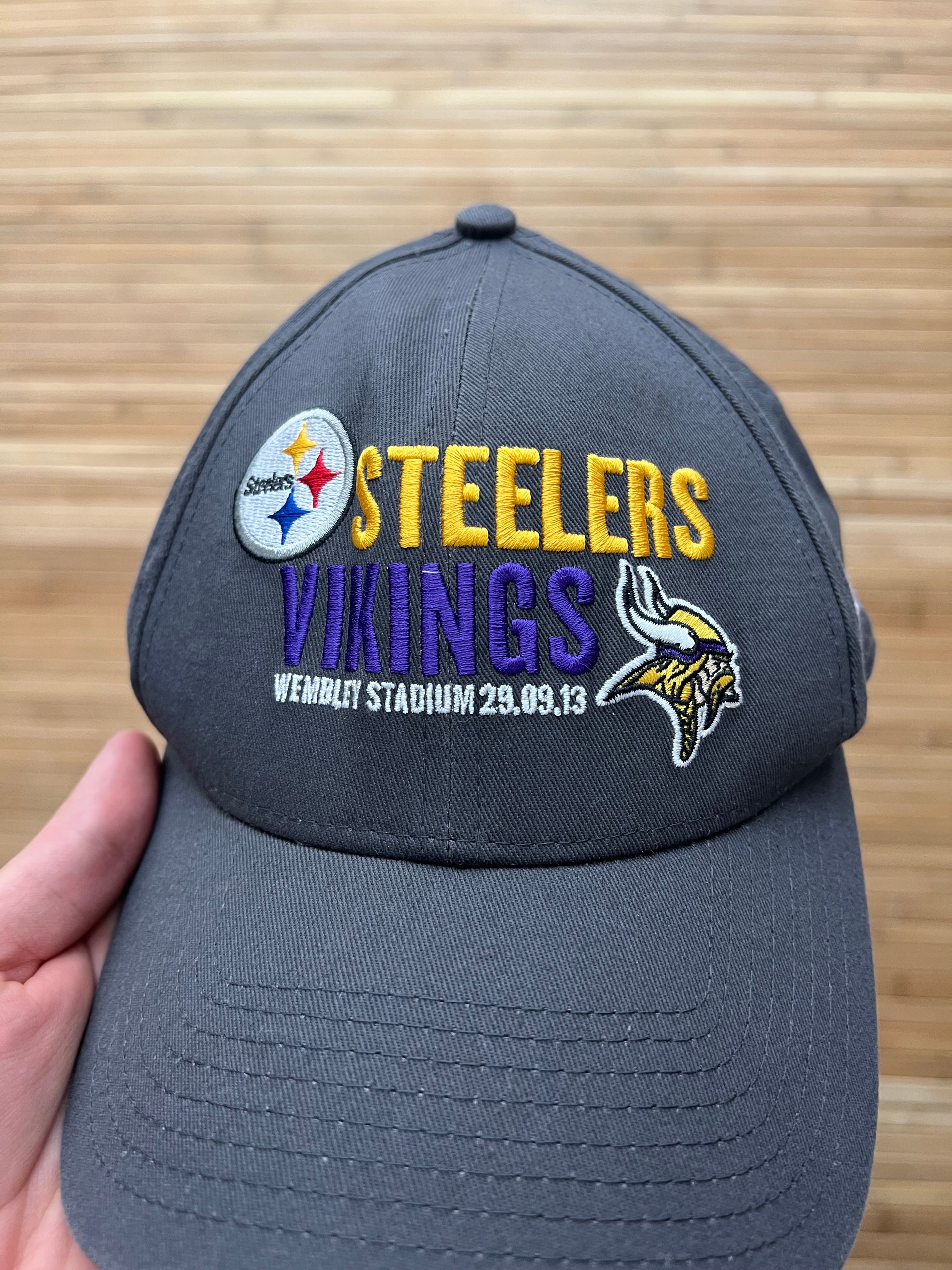 Steelers Vikings Hat (one size)