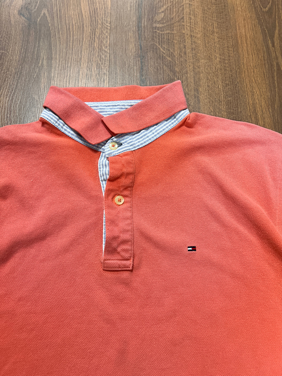Tommy Polo Salmon Tee (M)
