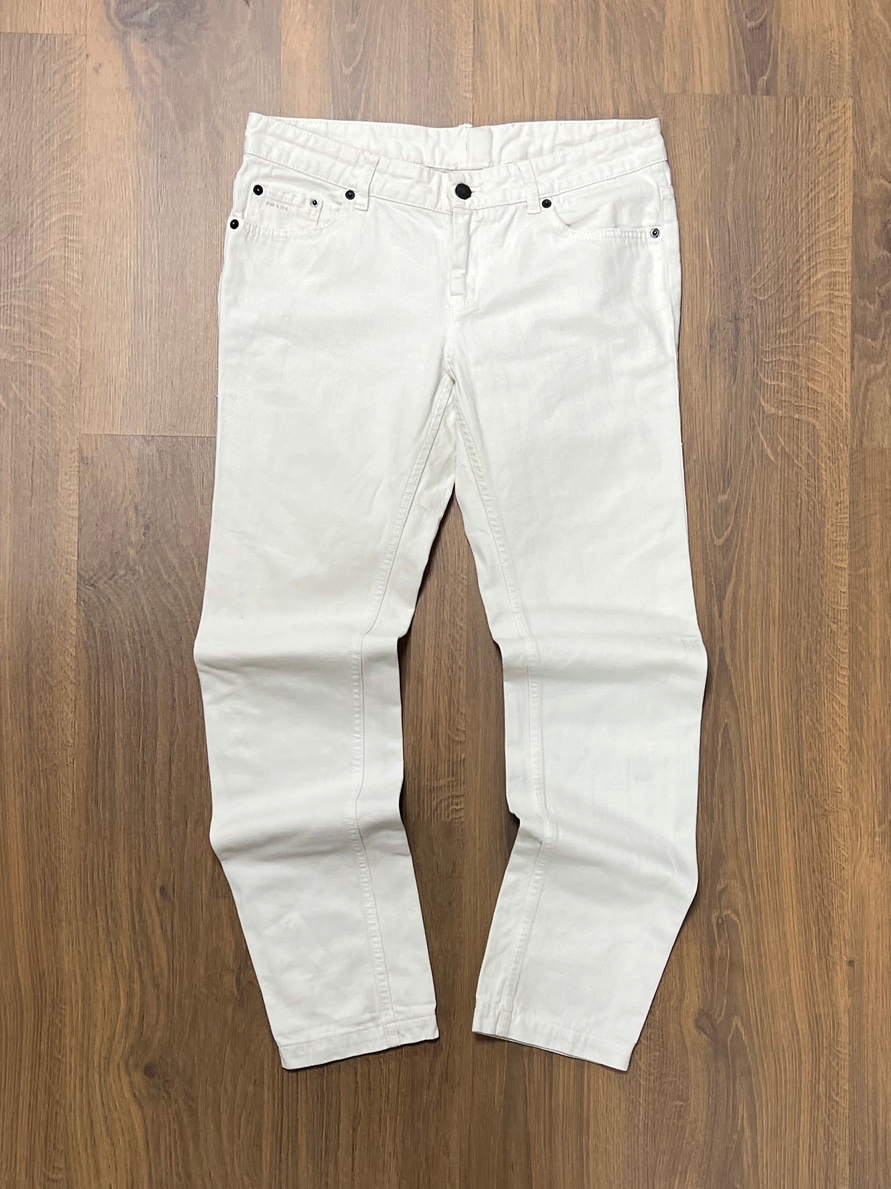 Prada White Pants🙋‍♀️ (30x30)