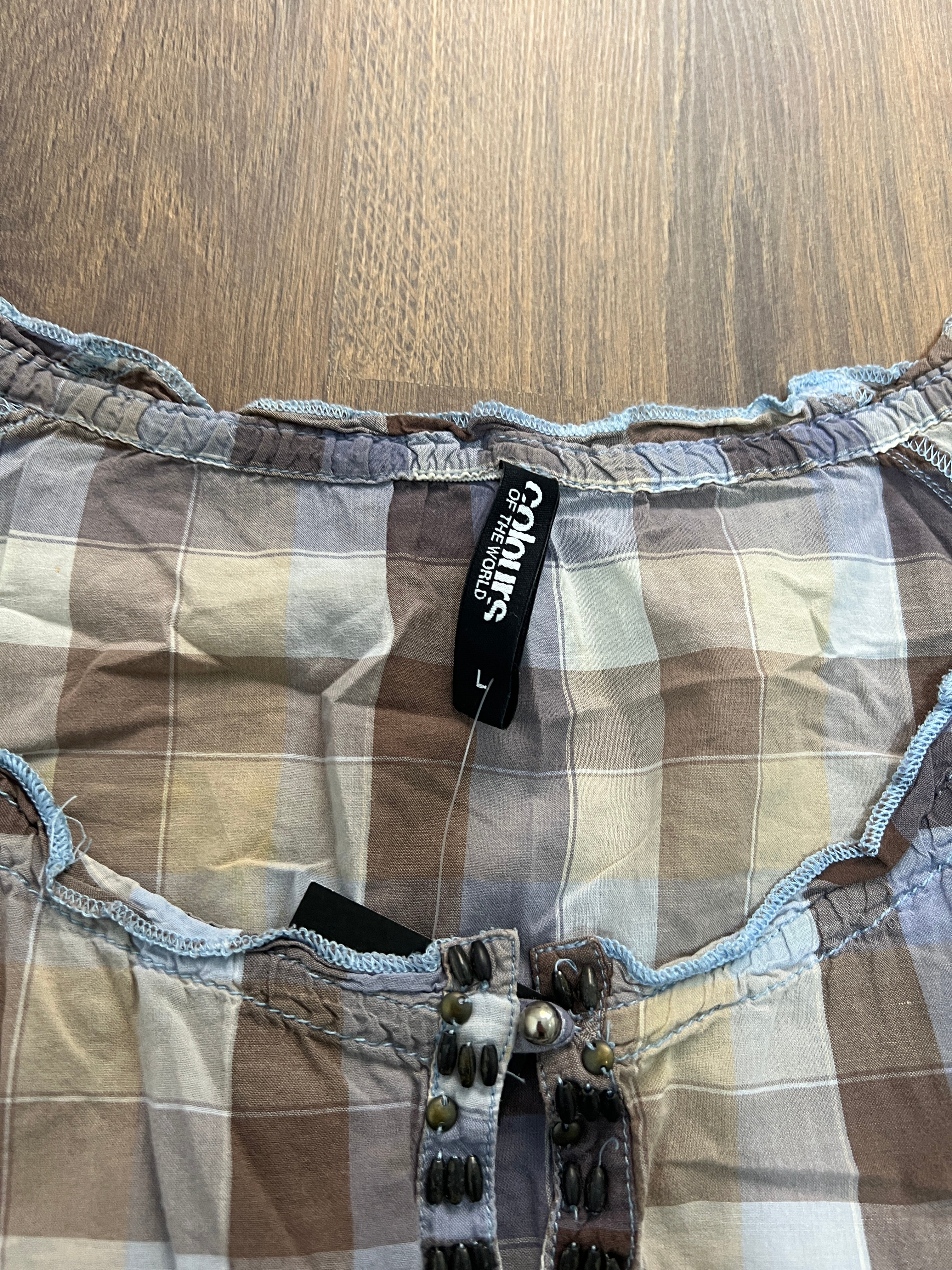 Plaid Colors Top 🙋‍♀️ (L)