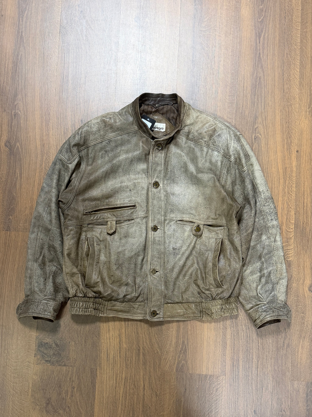 Vintage Leather Jacket (L)