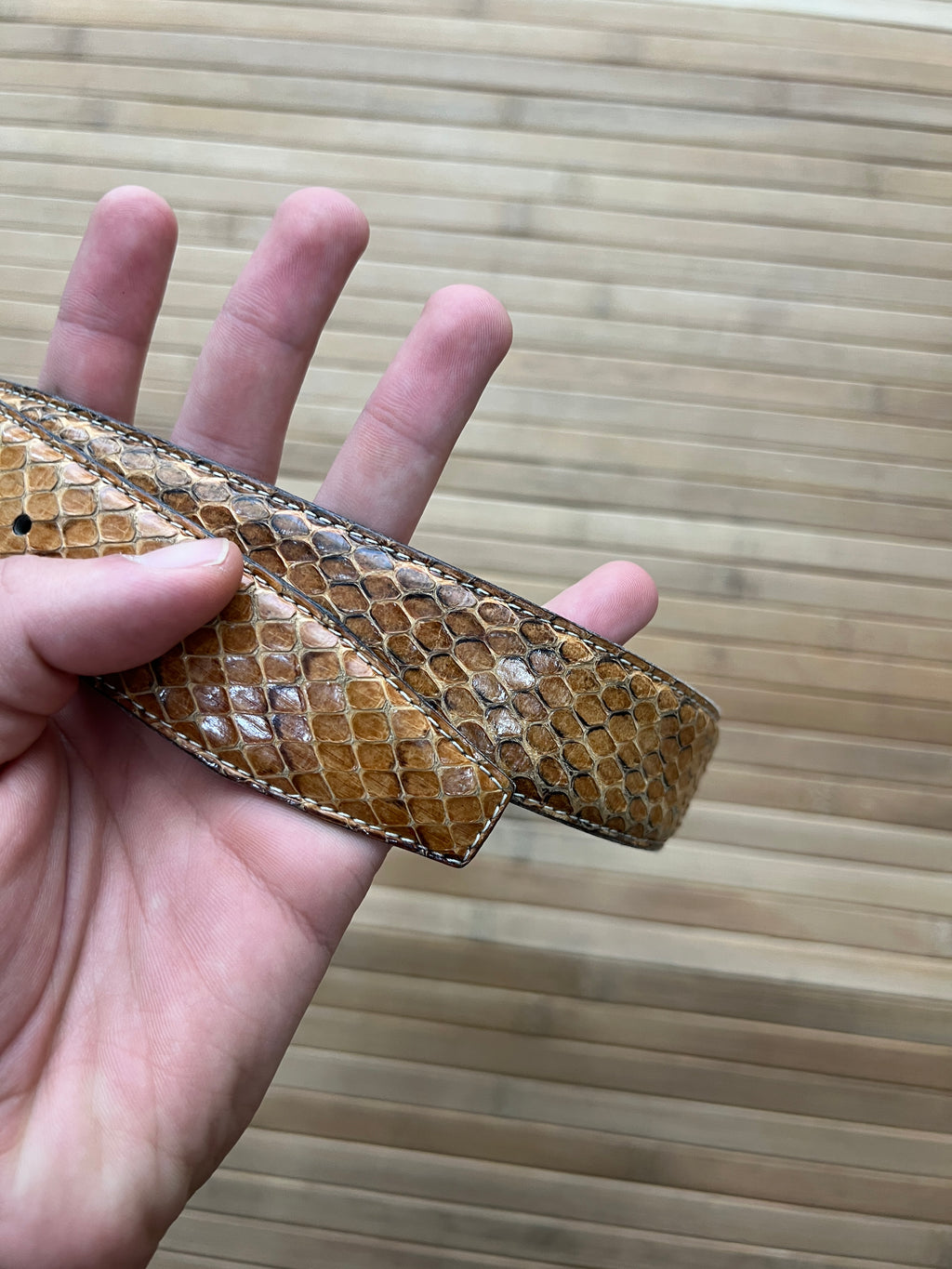 Cobra Skin Belt (30)