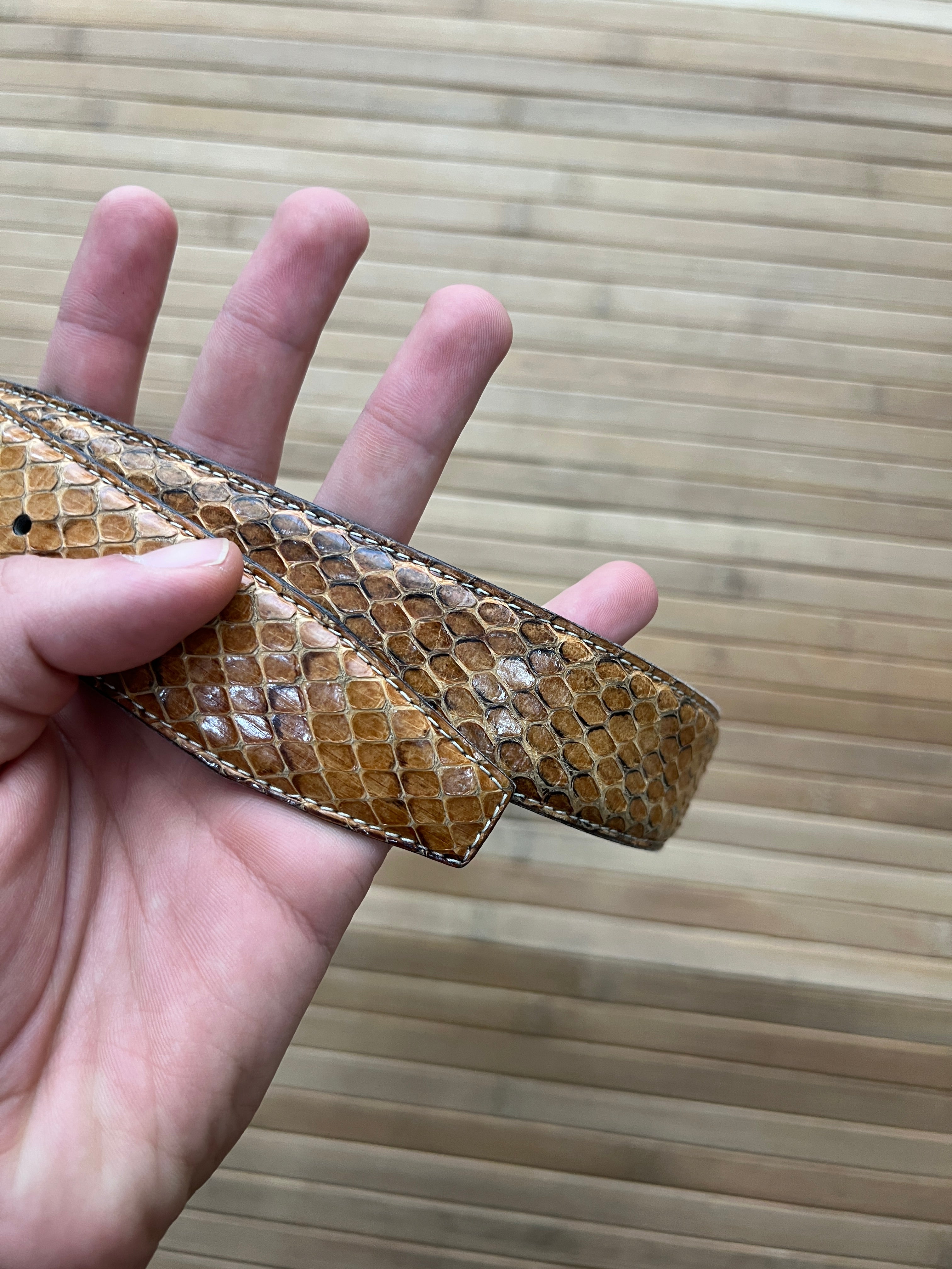 Cobra Skin Belt (30)