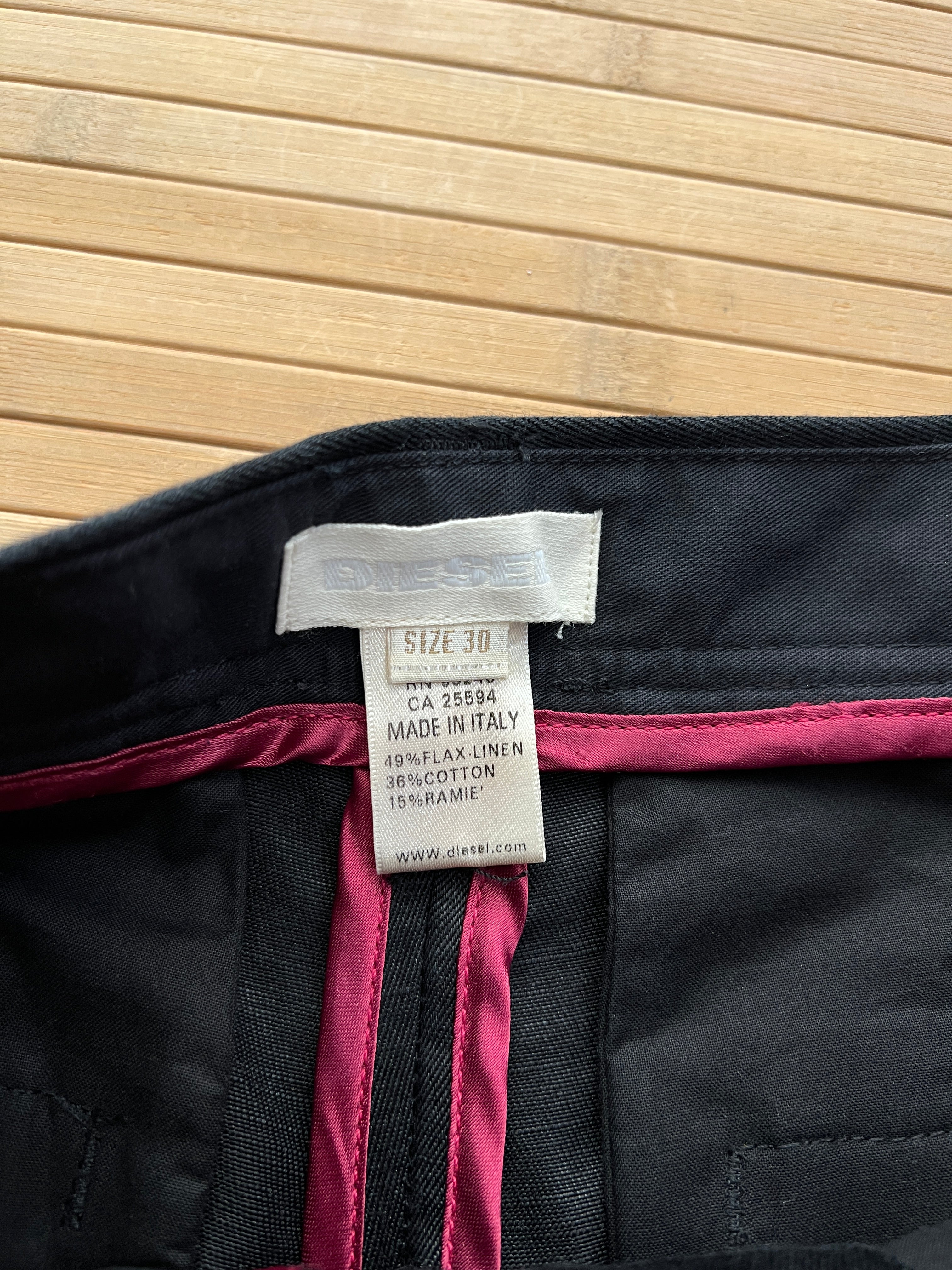 Diesel Pleated Chino pants(34x30)