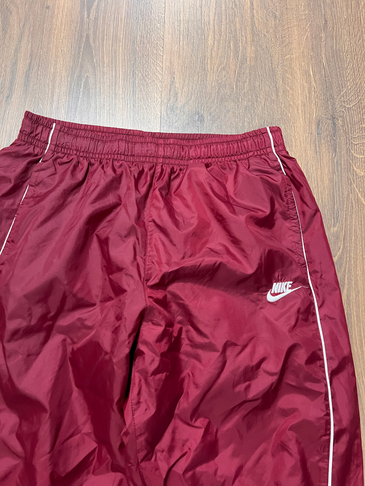 Burgundy Nike Trackpants(M/L)