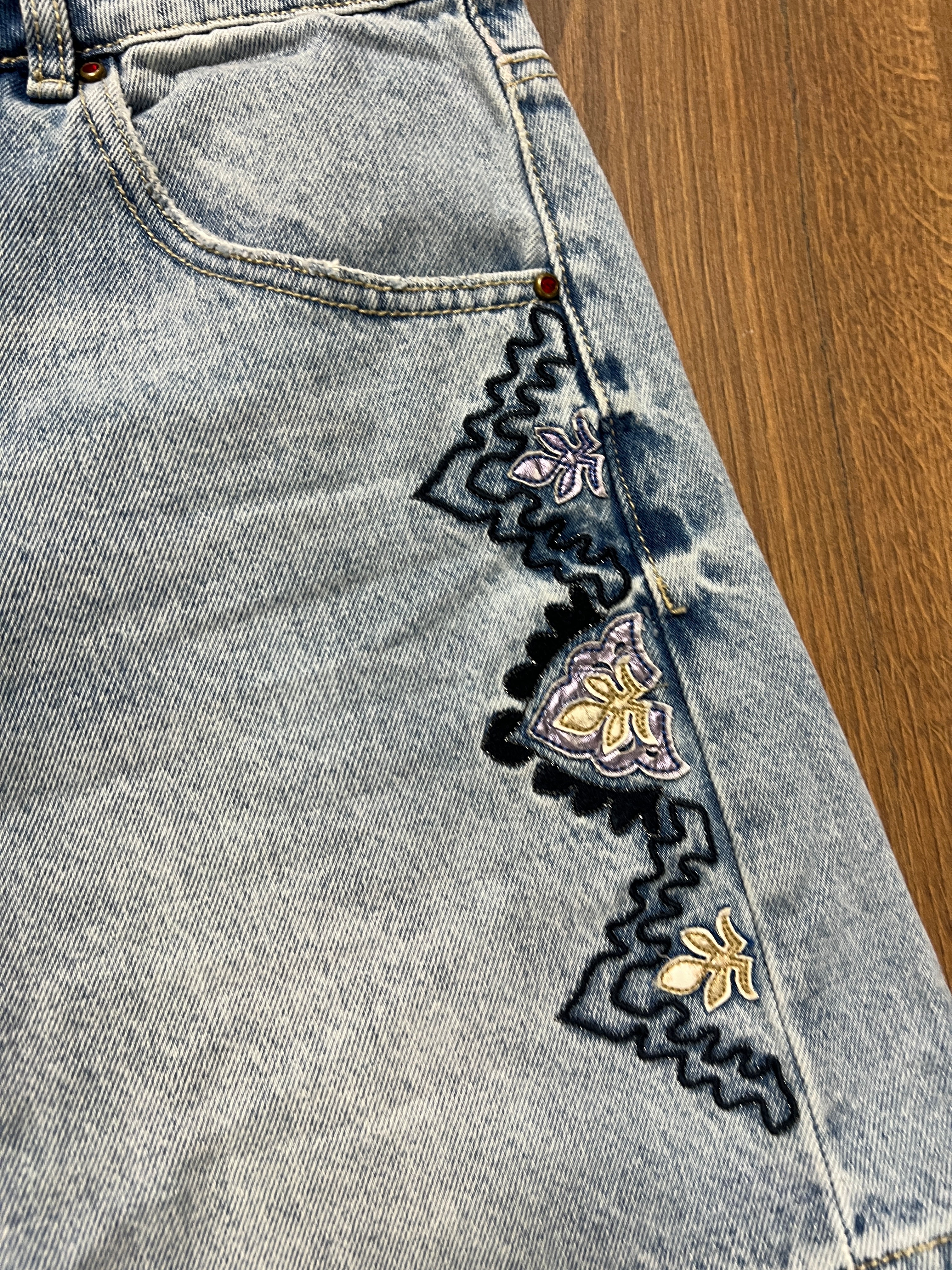 Desigual Western denim skirt🙋‍♀️ (30)