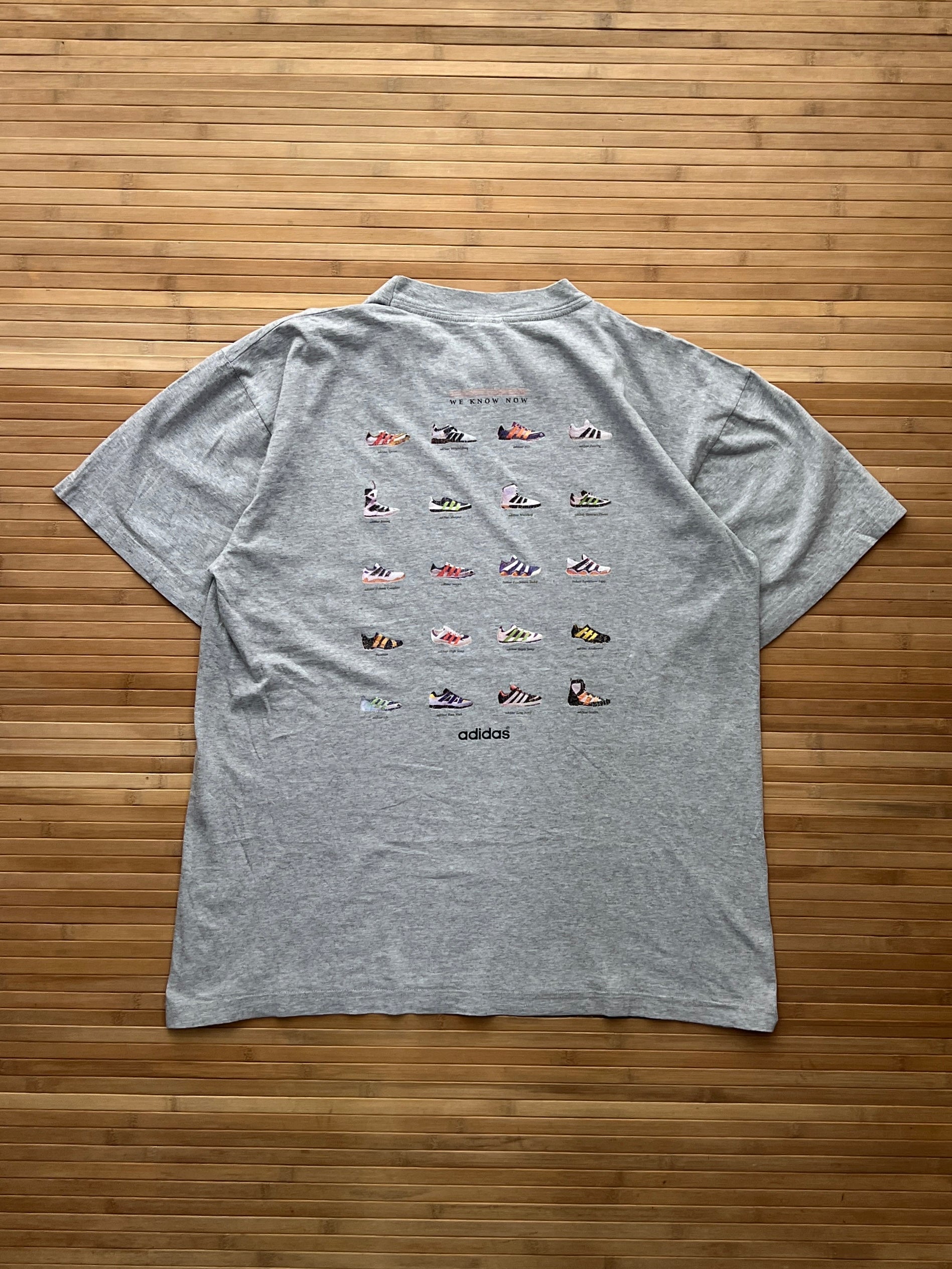 Adidas 90s All Shoes back then Tshirt (L)