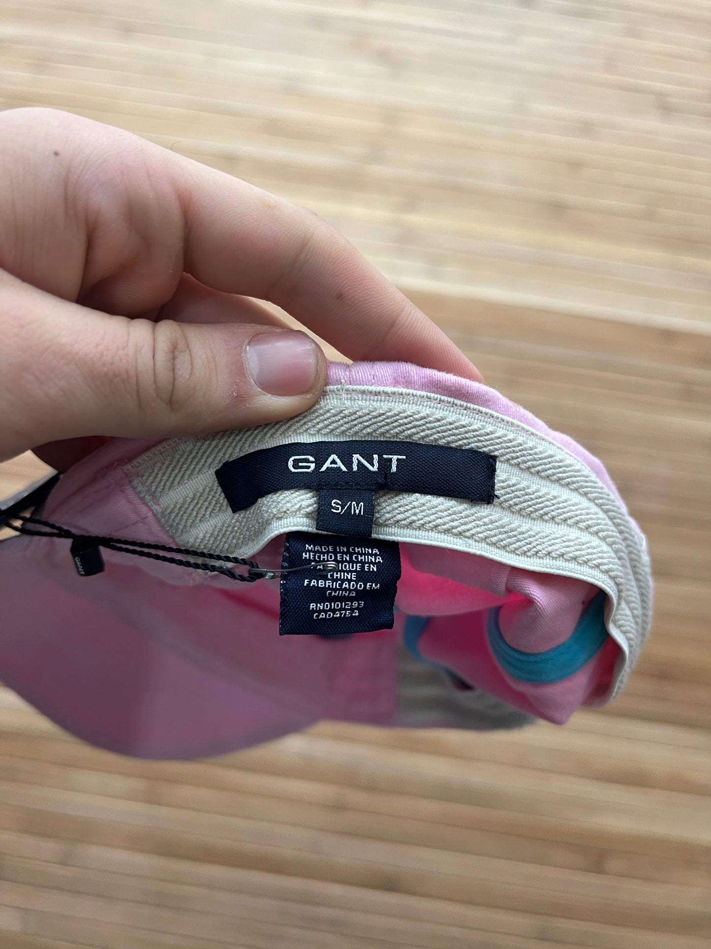 Gant Pink Hat new with tags (S/M)