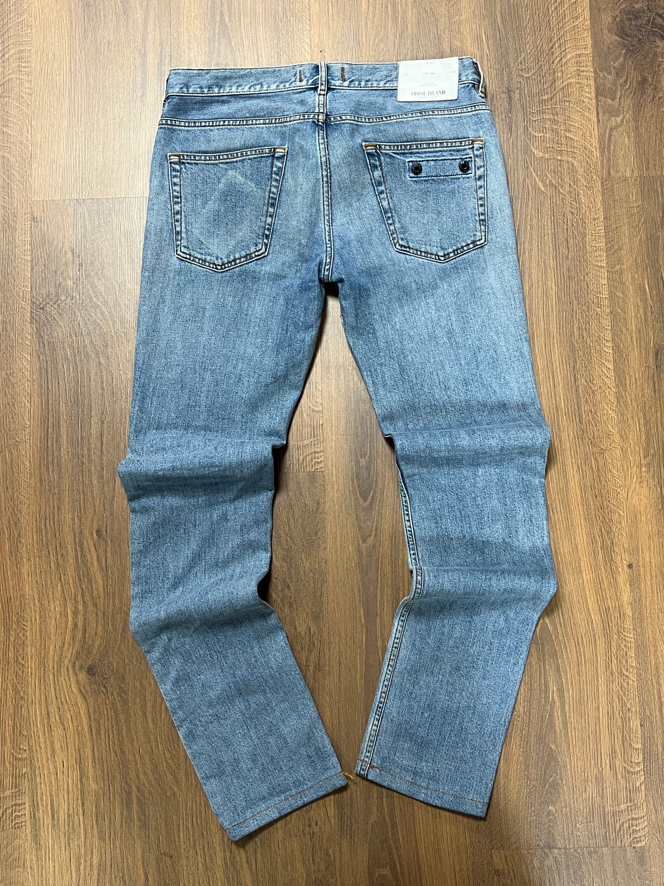 Stone Island Baby Blue Jeans (32x32)