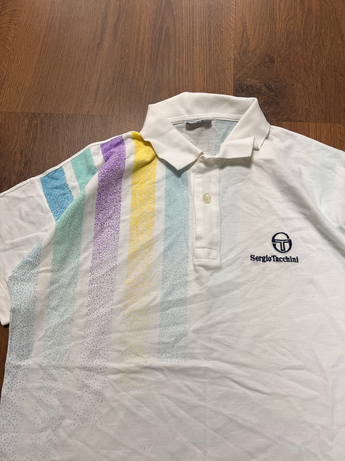 90s Sergio Tacchini Polo Tee (M)