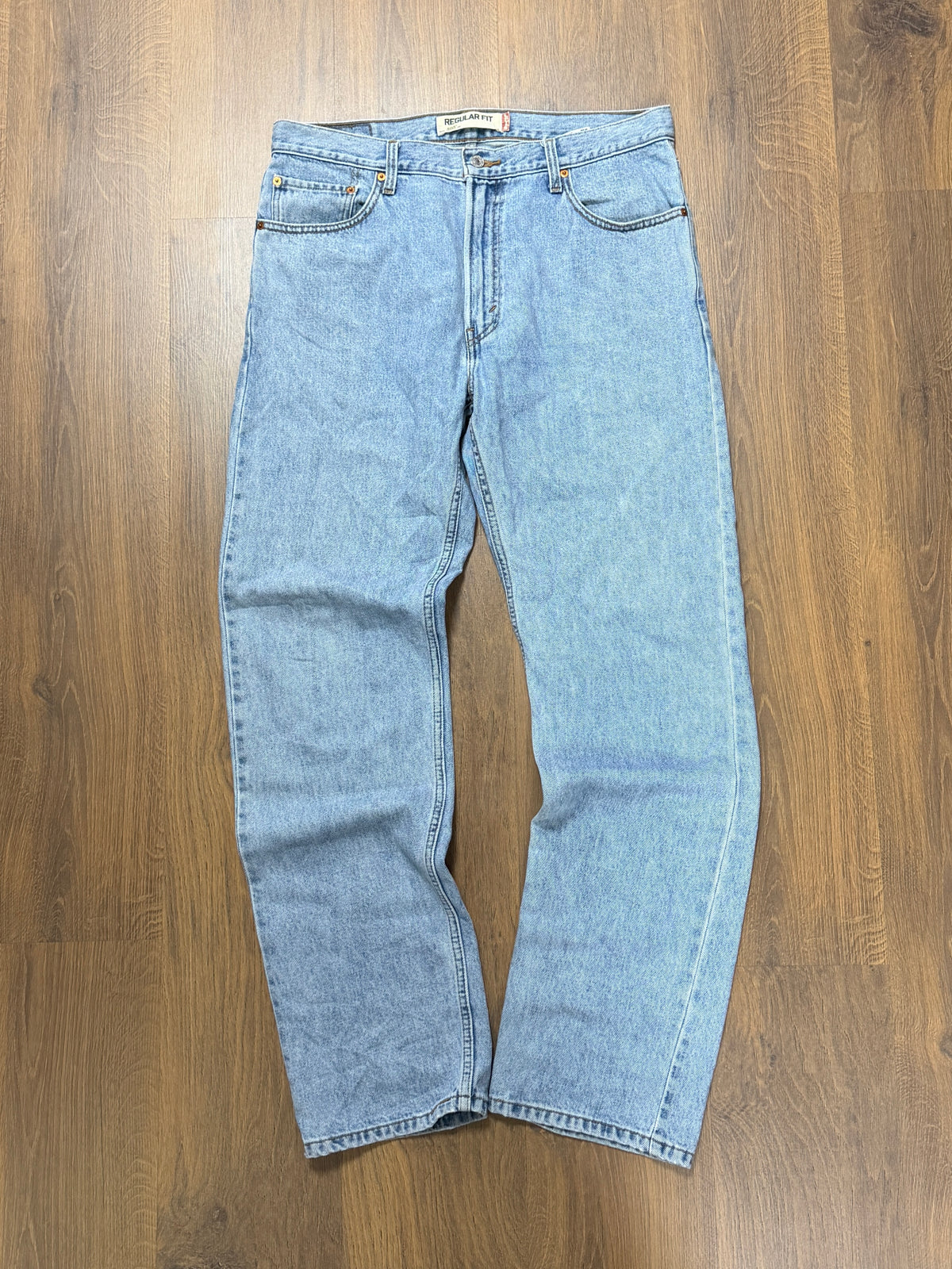 Levis 505 Regular Fit Jeans (34x33)